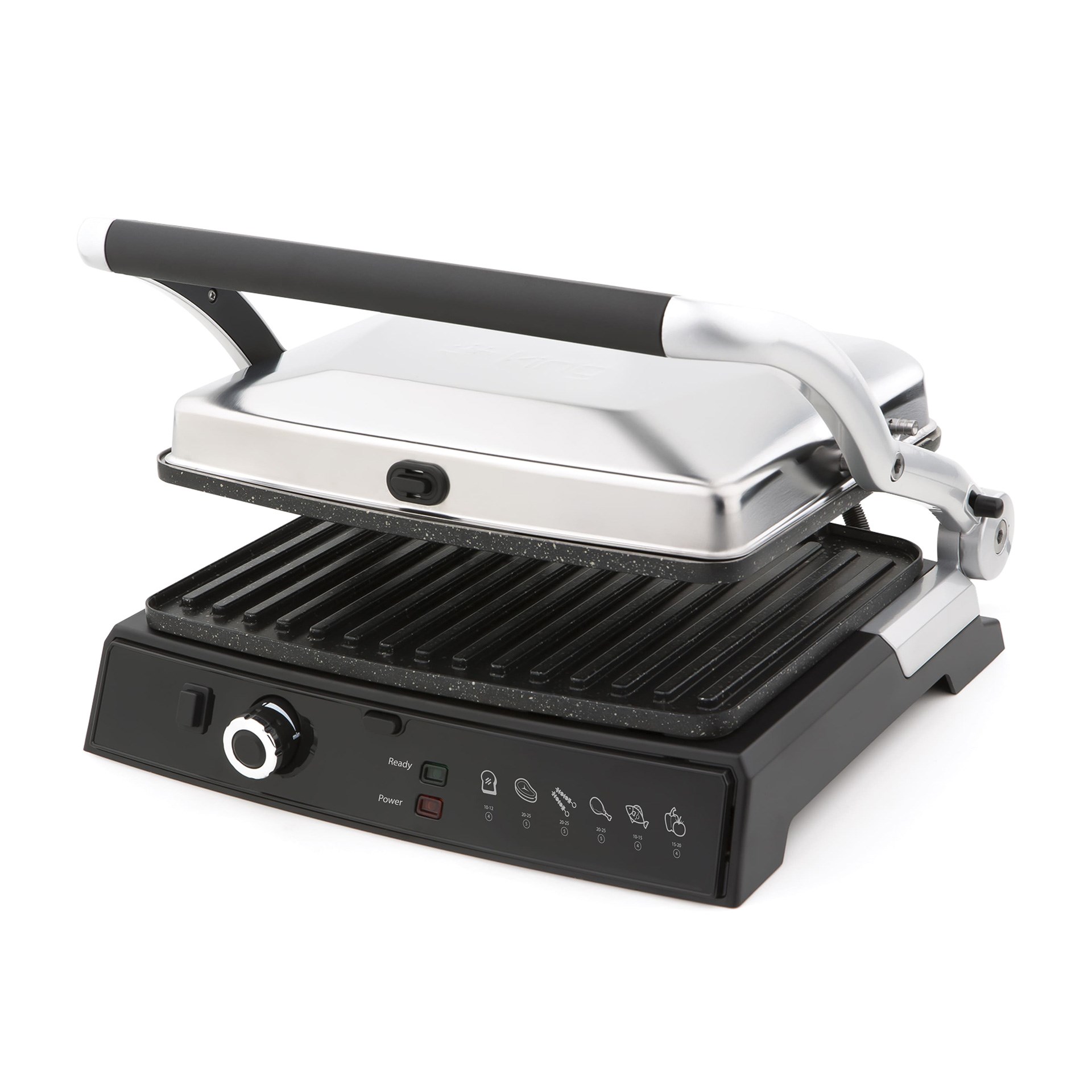 King K-462 GrillMaster Tost Makinesi Gri (Teşhir Ürünü)