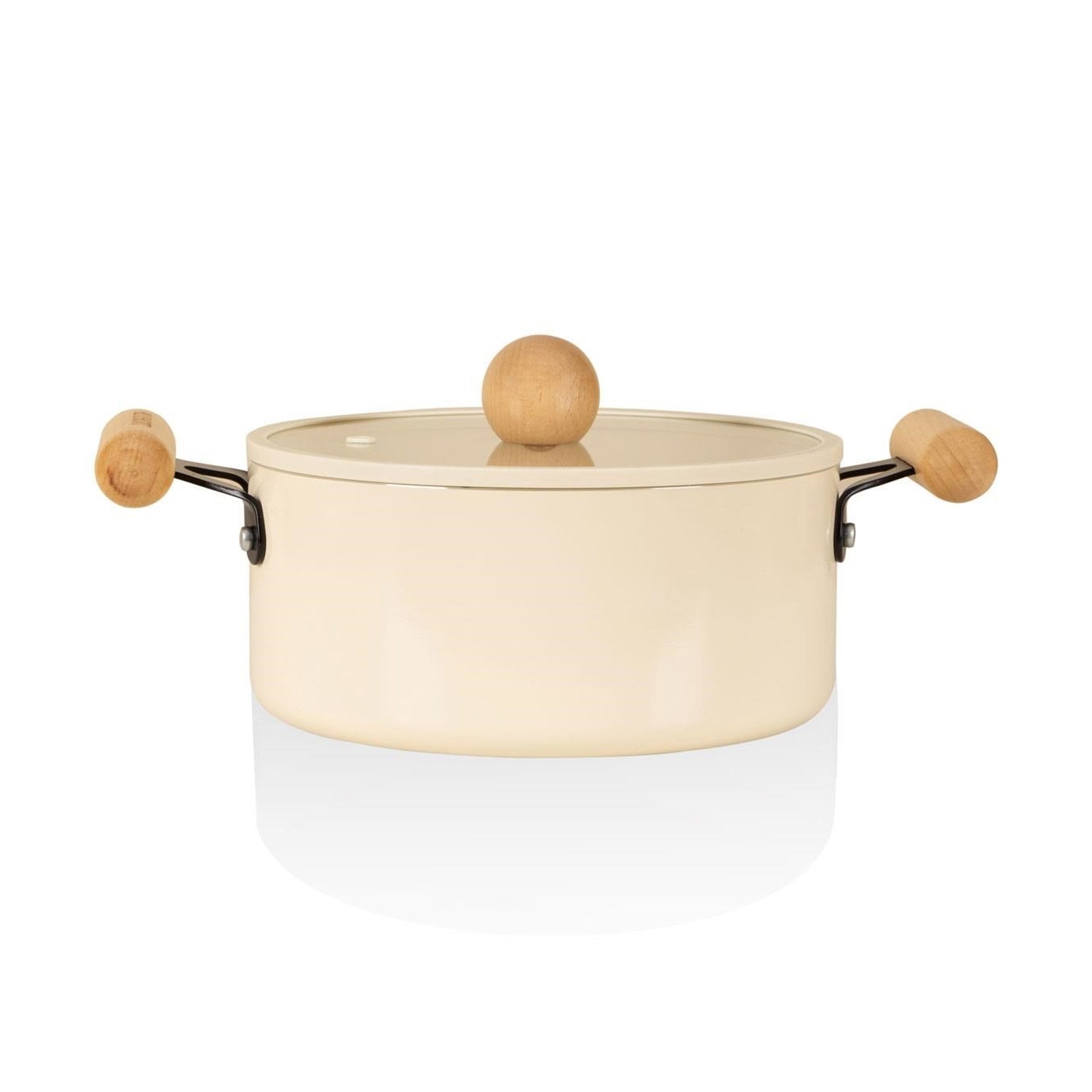 The Mia Cucina Di Mia 22 cm Derin Seramik Tencere