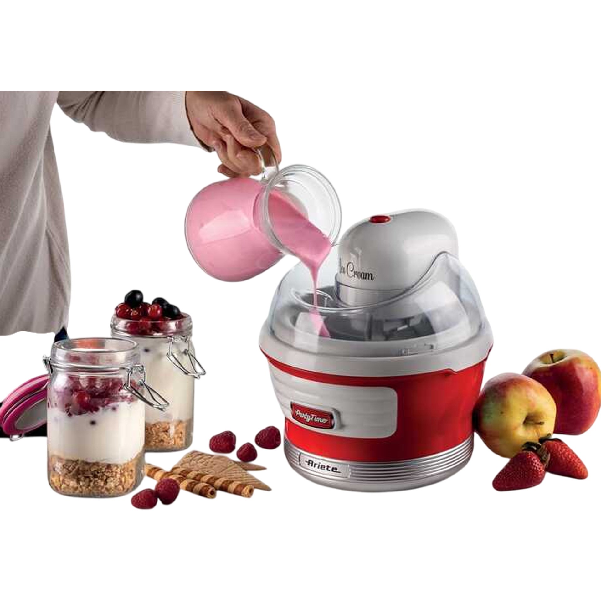 Ariete Party Time Dondurma Makinesi Kırmızı