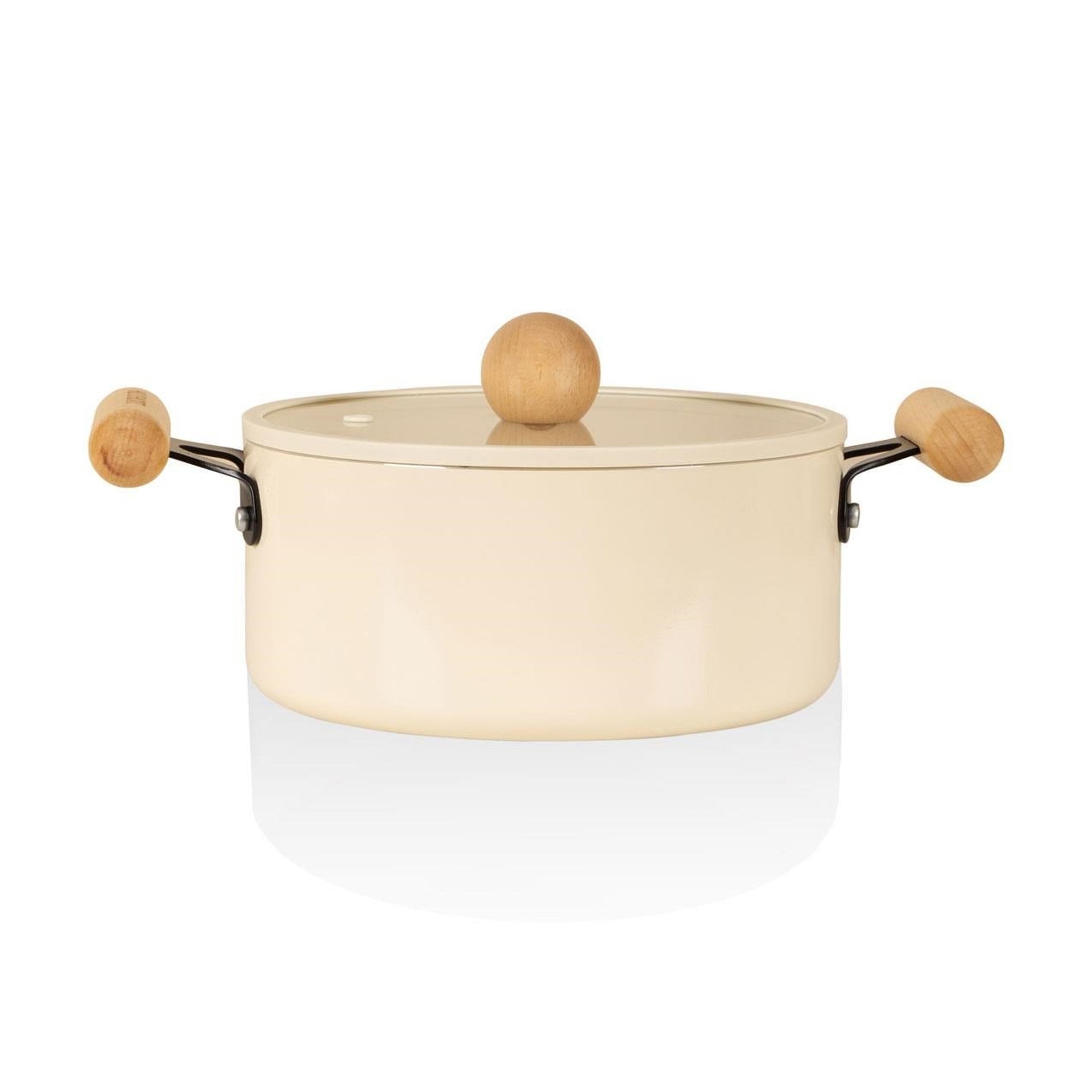 The Mia Cucina Di Mia 20 cm Derin Seramik Tencere