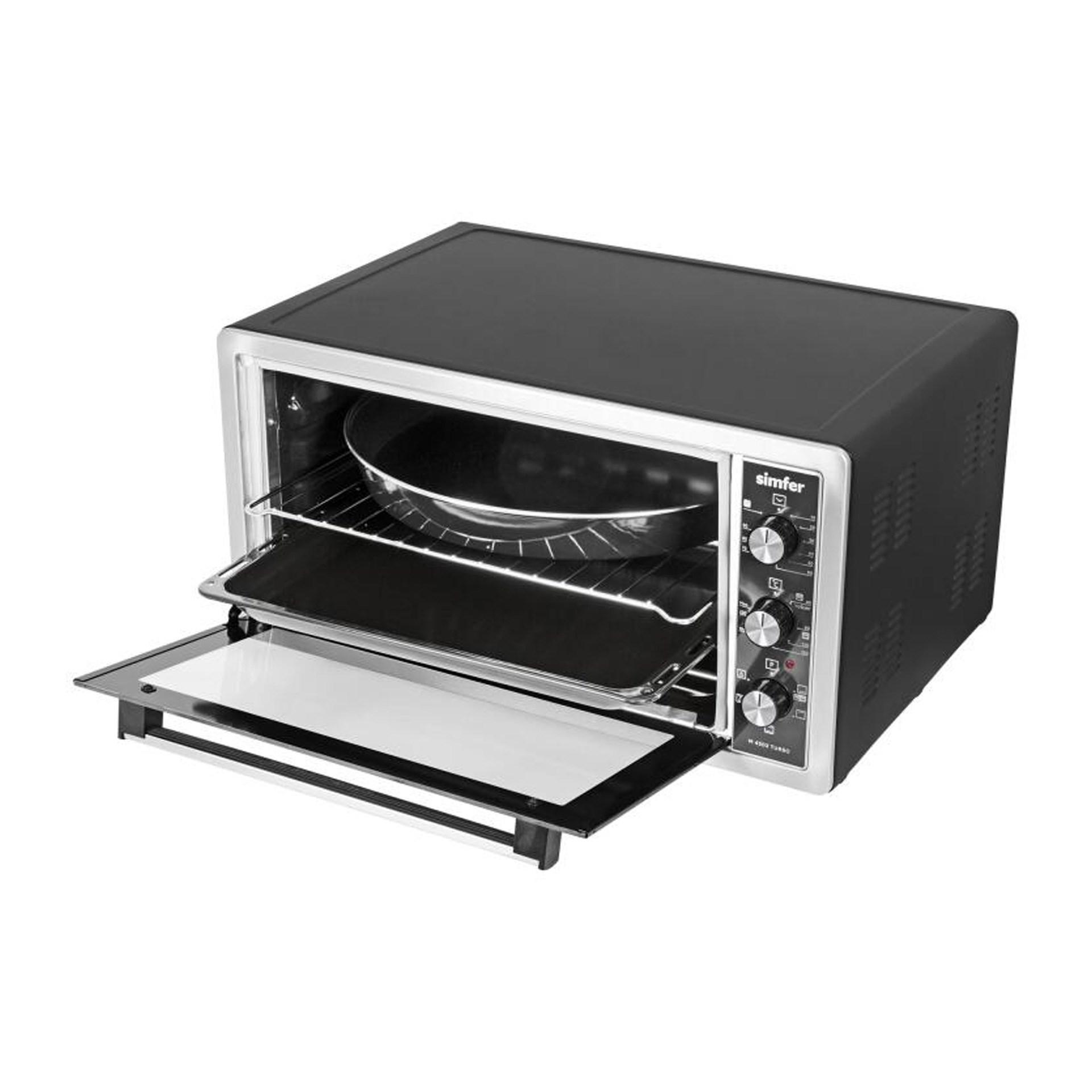 Simfer 4503 Turbo 45 Lt Mini Fırın Inox