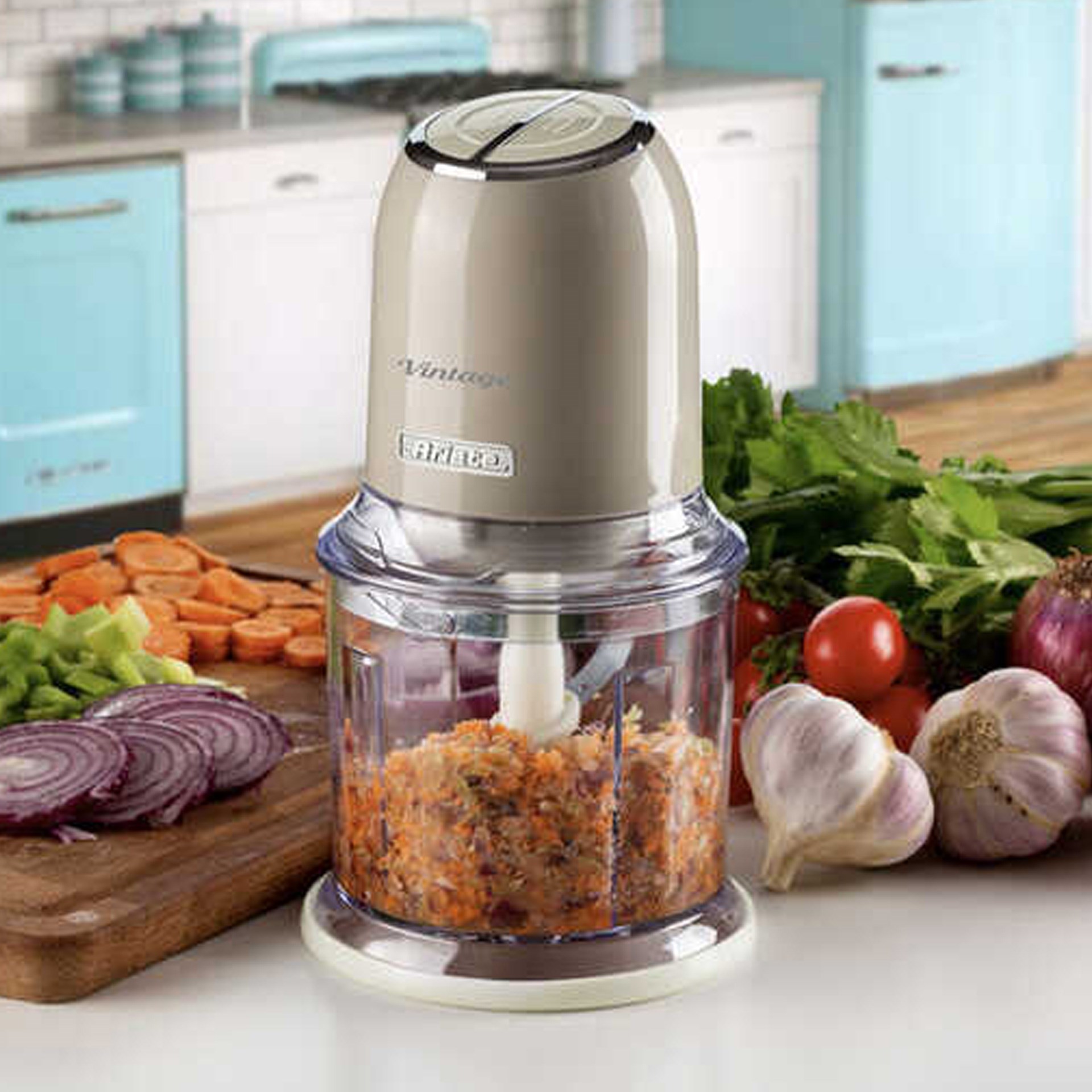 Ariete 0438/03 Vintage Doğrayıcı Bej