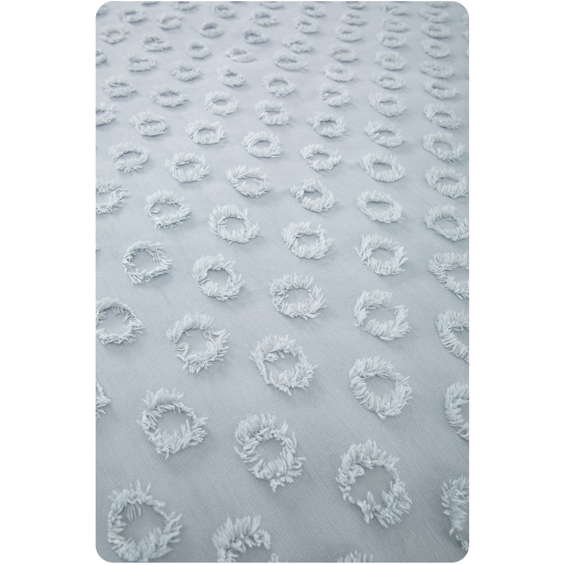Cotton House Loretta Çift Kişilik Yatak Örtüsü Gri 17400497