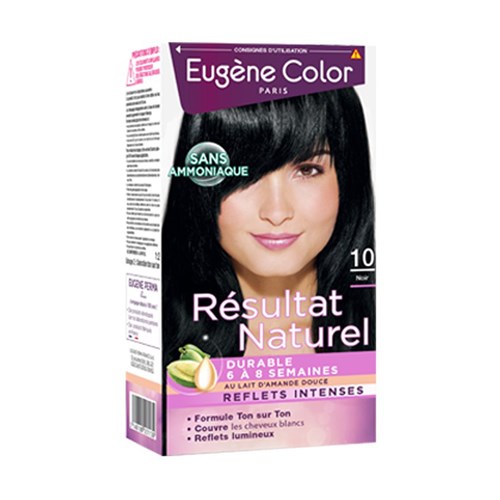 Eugene Color Resultat Naturel 10 Noir Set Saç Boyası