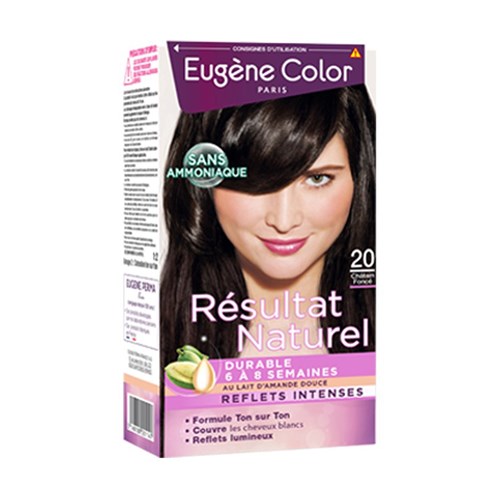Eugene Color Resultat Naturel 20 Chatain Fonce Set Saç Boyası