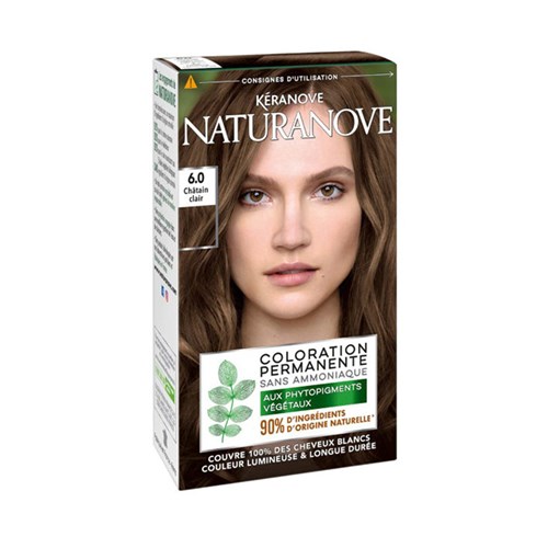 Keranove Naturanove Set Saç Boyası 6.0 Açık Kahverengi