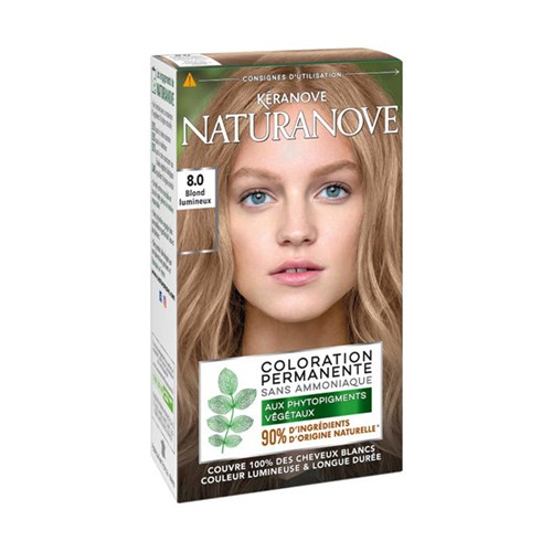 Keranove Naturanove Set Saç Boyası 8.0 Parlak Sarı
