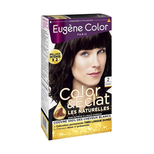 Eugene Color Color & Eclat Parlak Saçlar 2 Chatain Saç Boyası