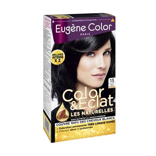 Eugene Color Color & Eclat Parlak Saçlar 15 Noir Intense Boya