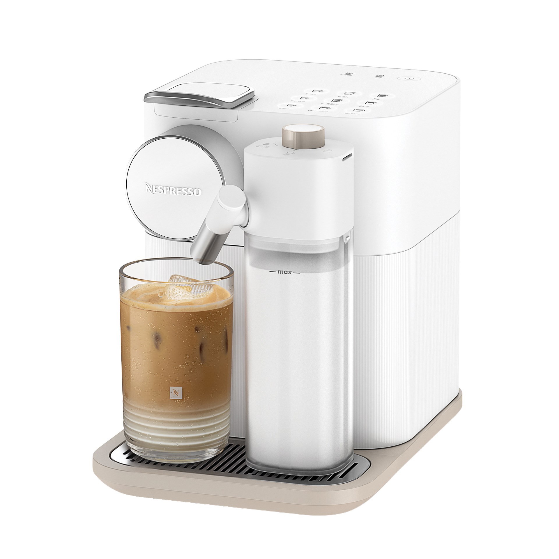 Nespresso F541 White Gran Latissima Yaz Köşesi Seti