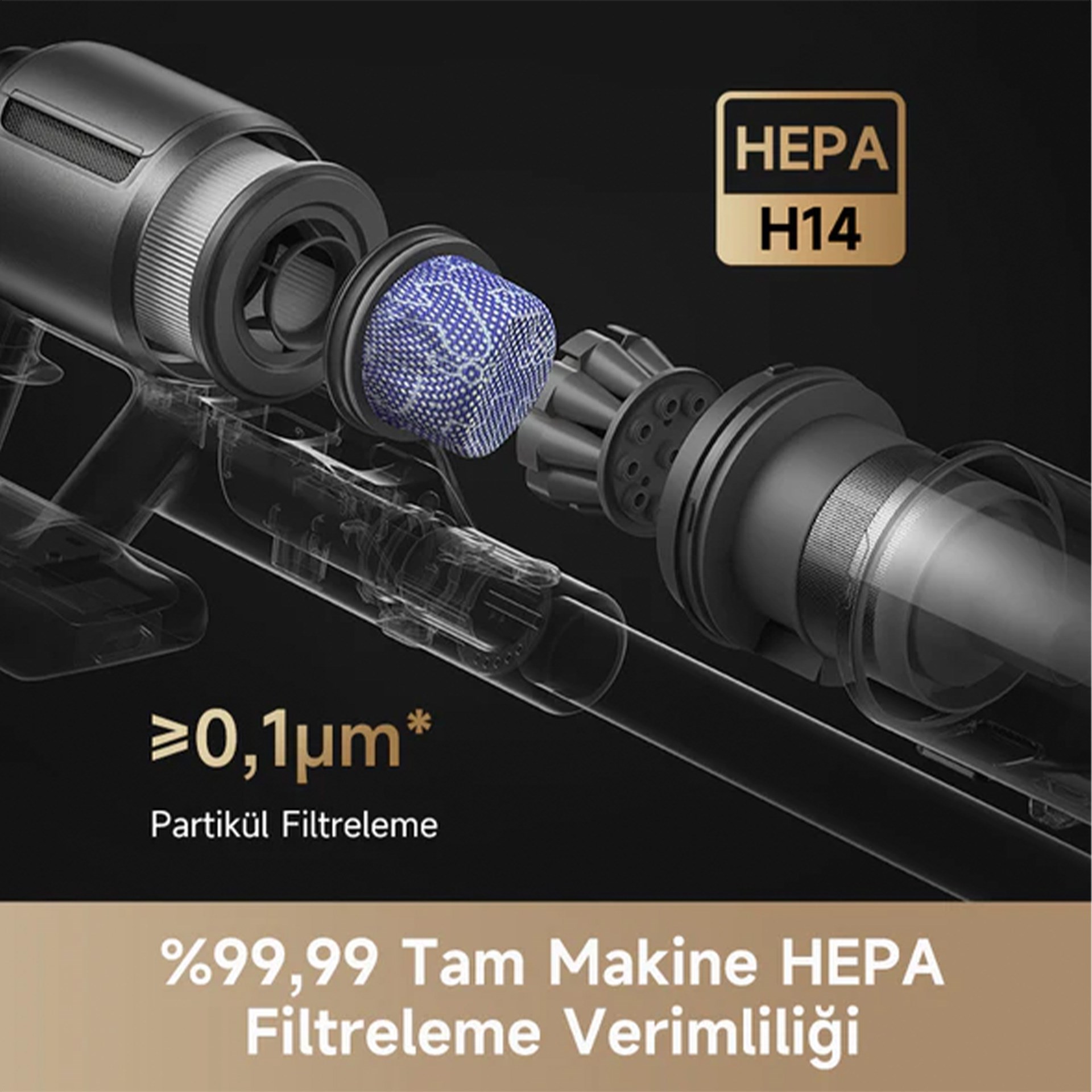 Dreame Z30 Şarjlı Dikey Süpürge