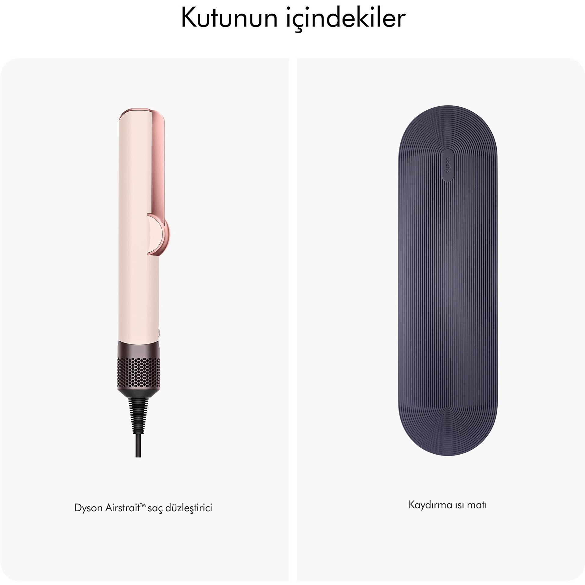 Dyson Airstrait™ Saç Düzleştirici Seramik Pembe (Anlaşmalı Kredi Kartlarına Peşin Fiyatına 6 Ay Taksit)