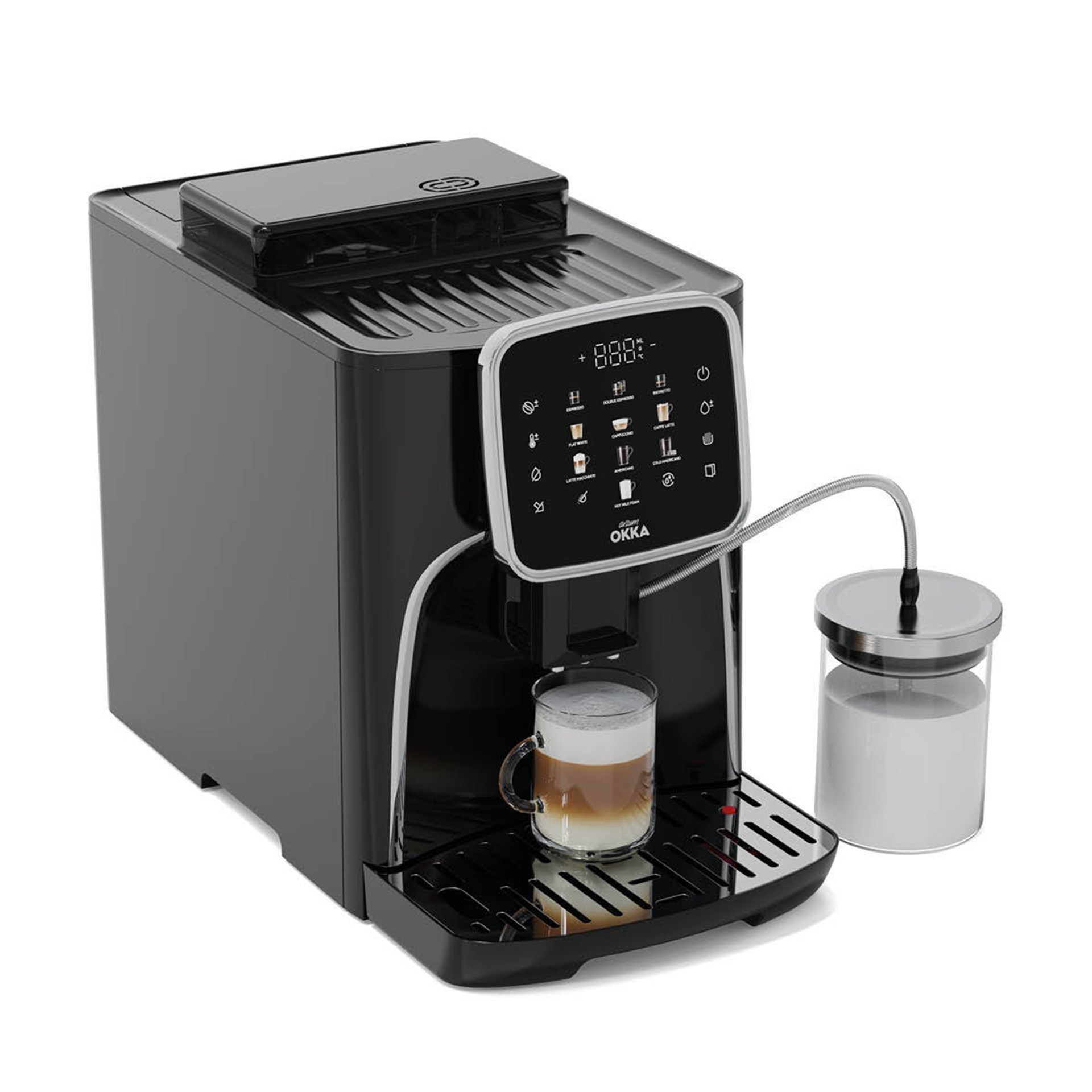 Arzum OK0028 Tam Otomatik Espresso Makinesi Krom