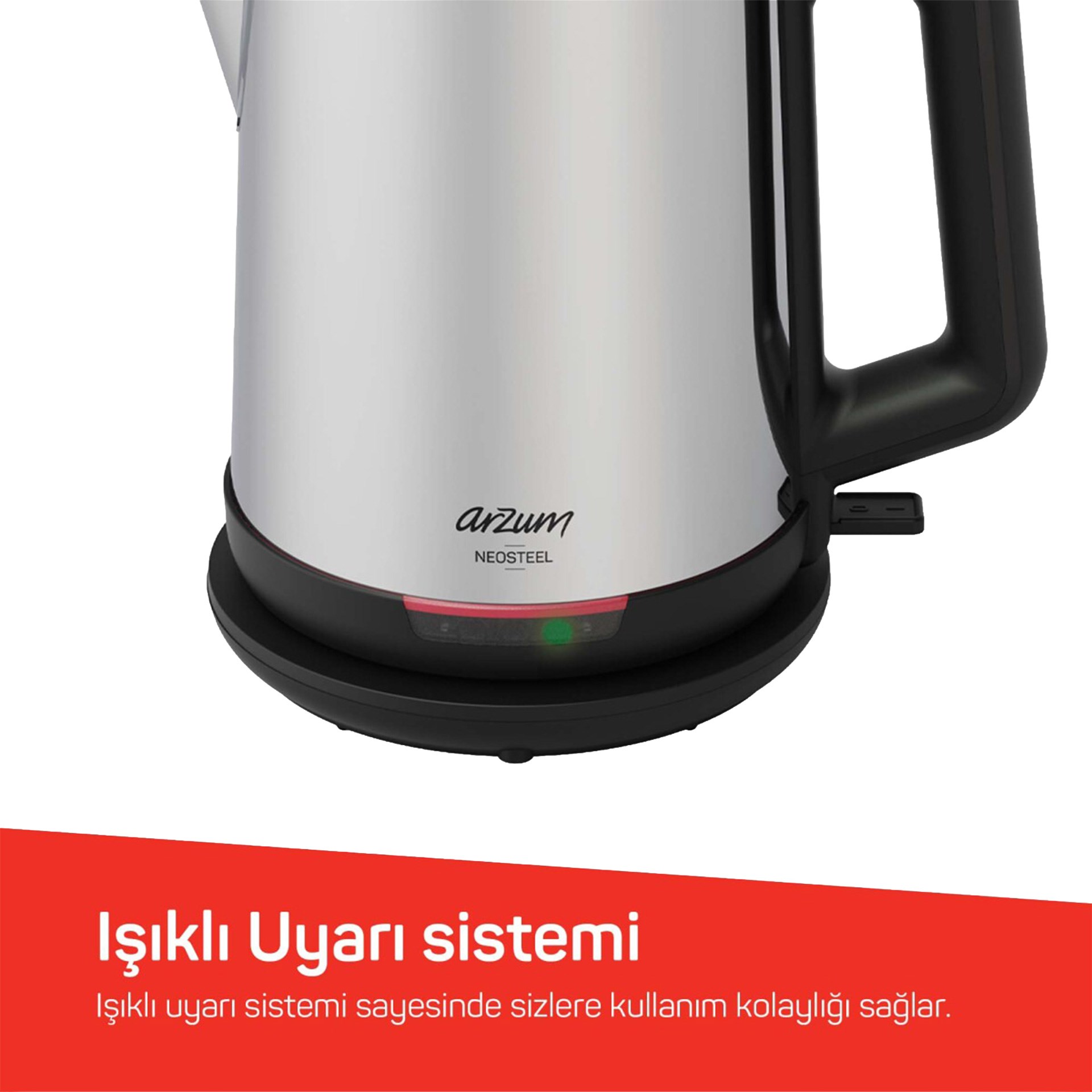 Arzum Neosteel İnox Çay Makinesi