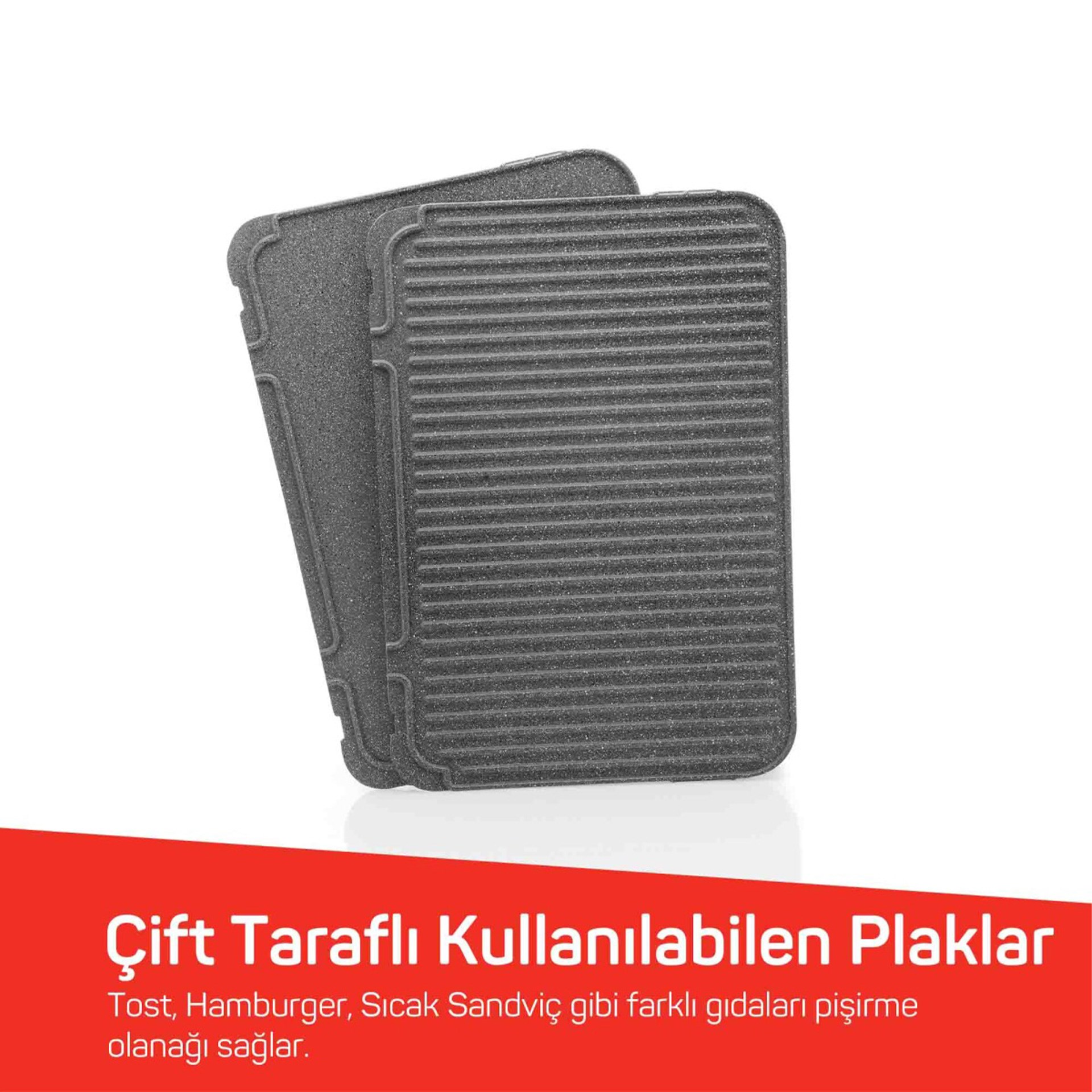 Arzum AR2094 Arzum Tostçu Delux Izgara ve Tost Makinesi Buğday