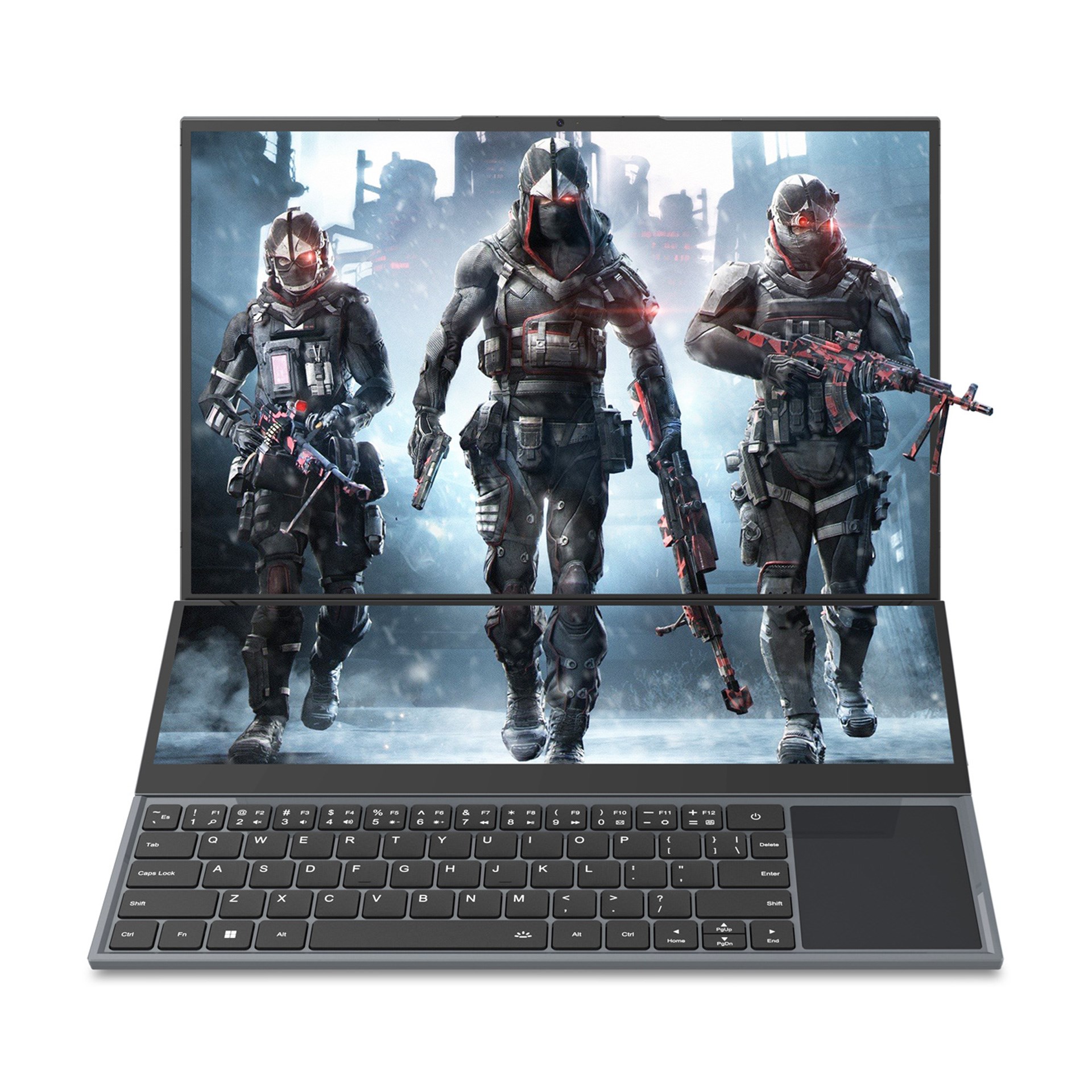 Quadro DS1650 Intel I7 10870H 16GB RAM 512GB Nvme SSD 16"+14" Touch FreeDos Dizüstü Bilgisayar (Teşhir Ürünü)