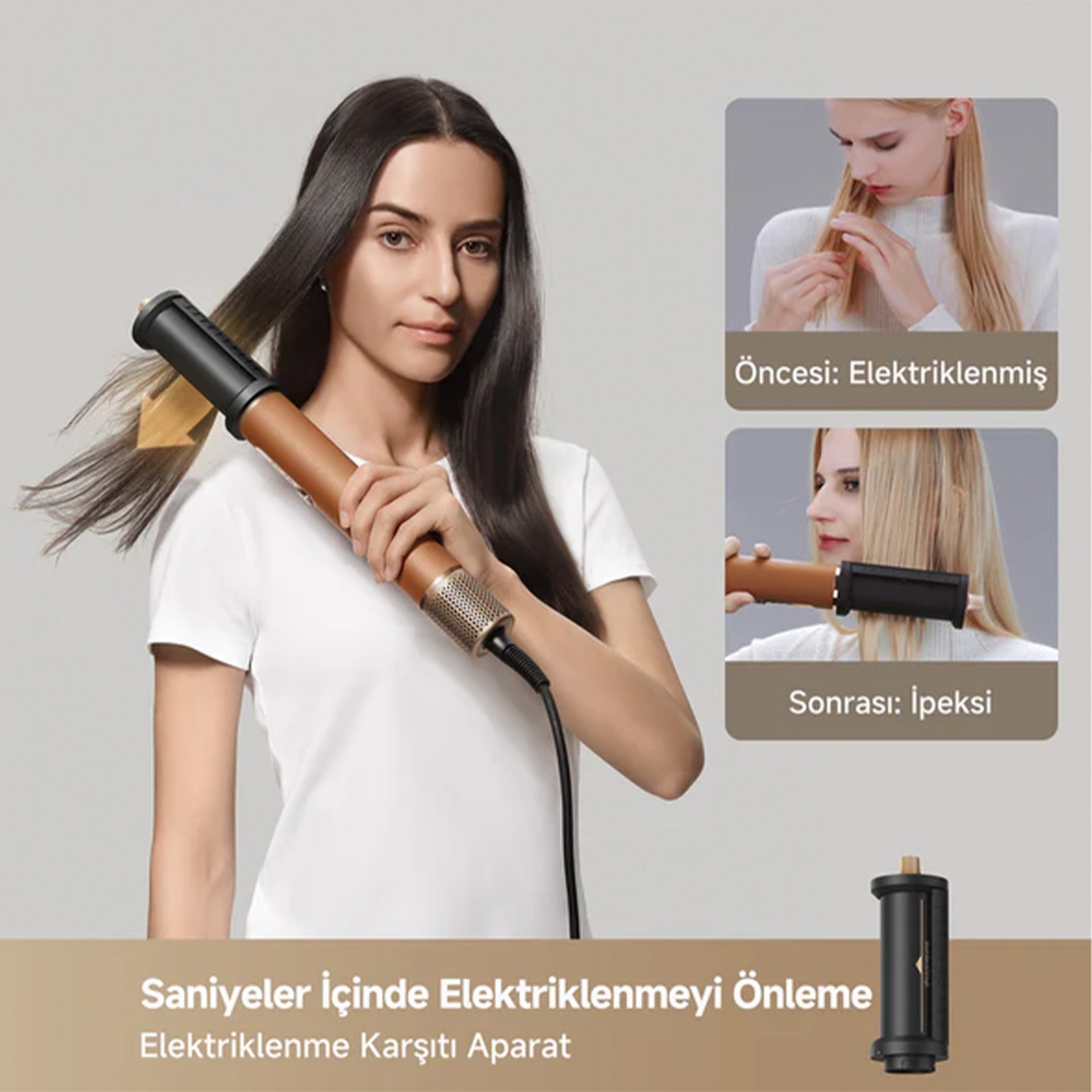 Dreame AirStyle Pro 7si 1 Arada Saç Kurutma ve Şekillendirme Seti