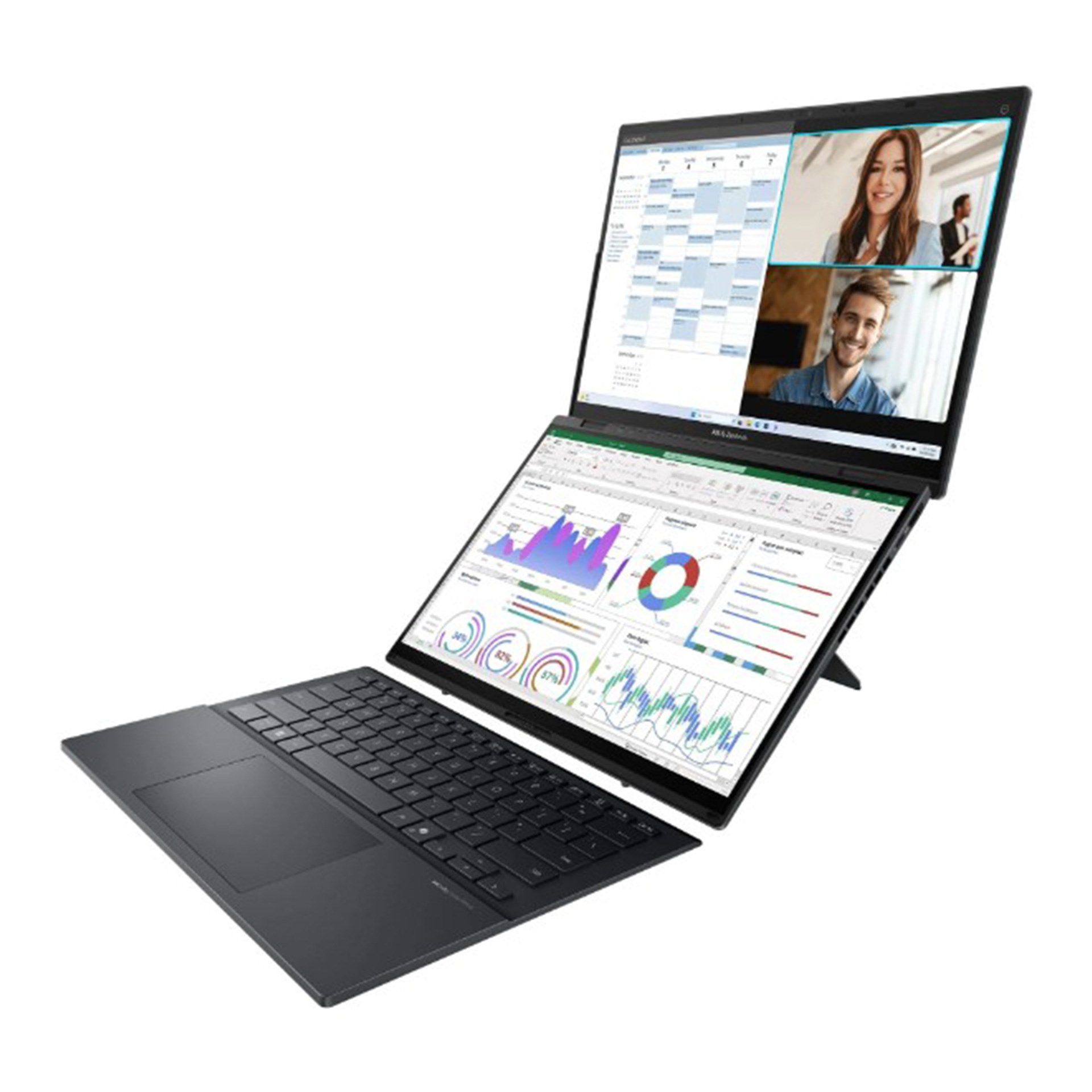 Asus Zenbook Duo UX8406CA-PZ210W Intel Core Ultra 9-285H 32 RAM 2TB SSD 14" Windows 11 Home İşletim Sistemi