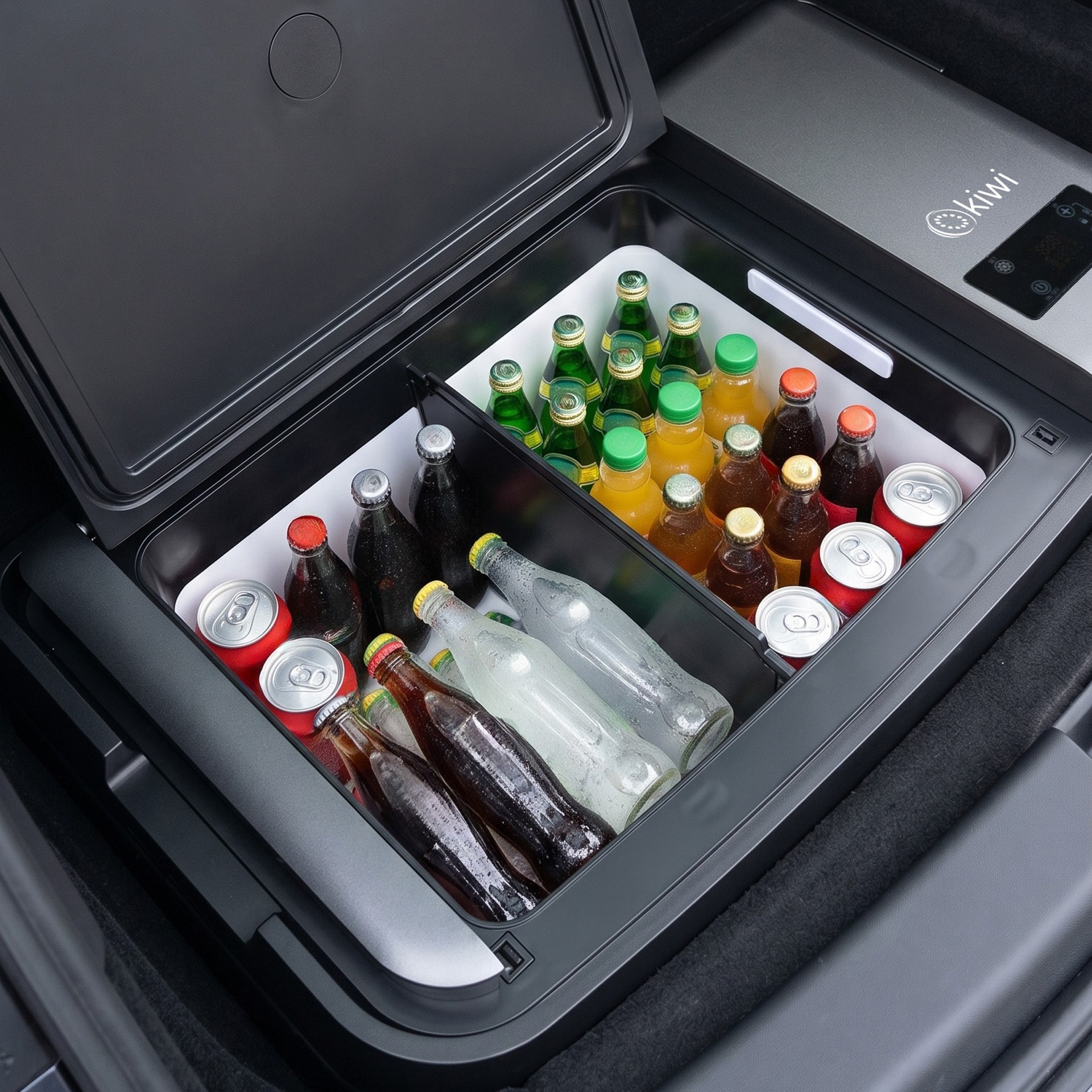 Kiwi Araç içi Taşınabilir Buzdolabı 35 Litre (Tesla)
