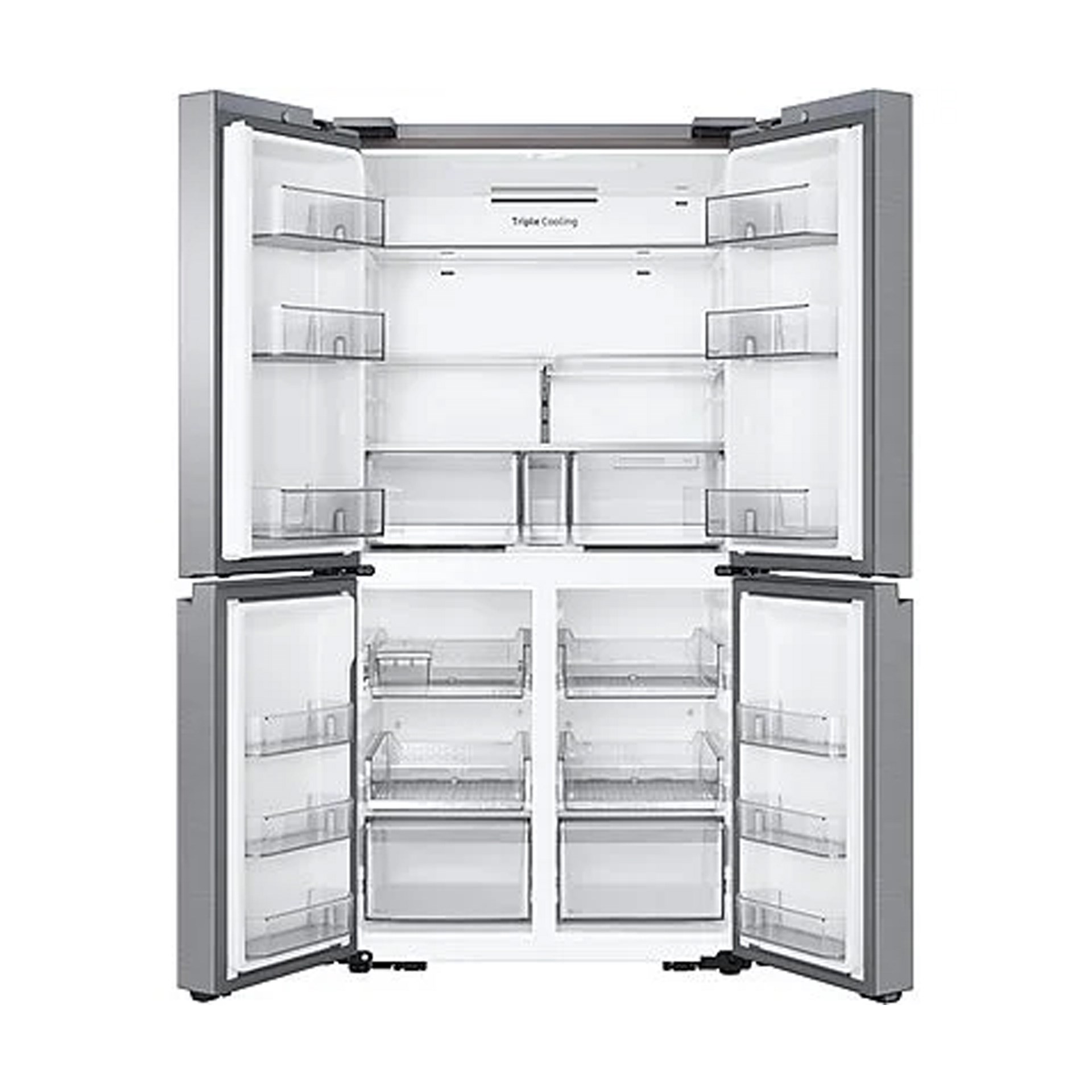 Samsung RF71DG90BESLTR Nf 821 Lt E Sınıf 4 Kapılı Triple Cooling Ai Inox Buzdolabı