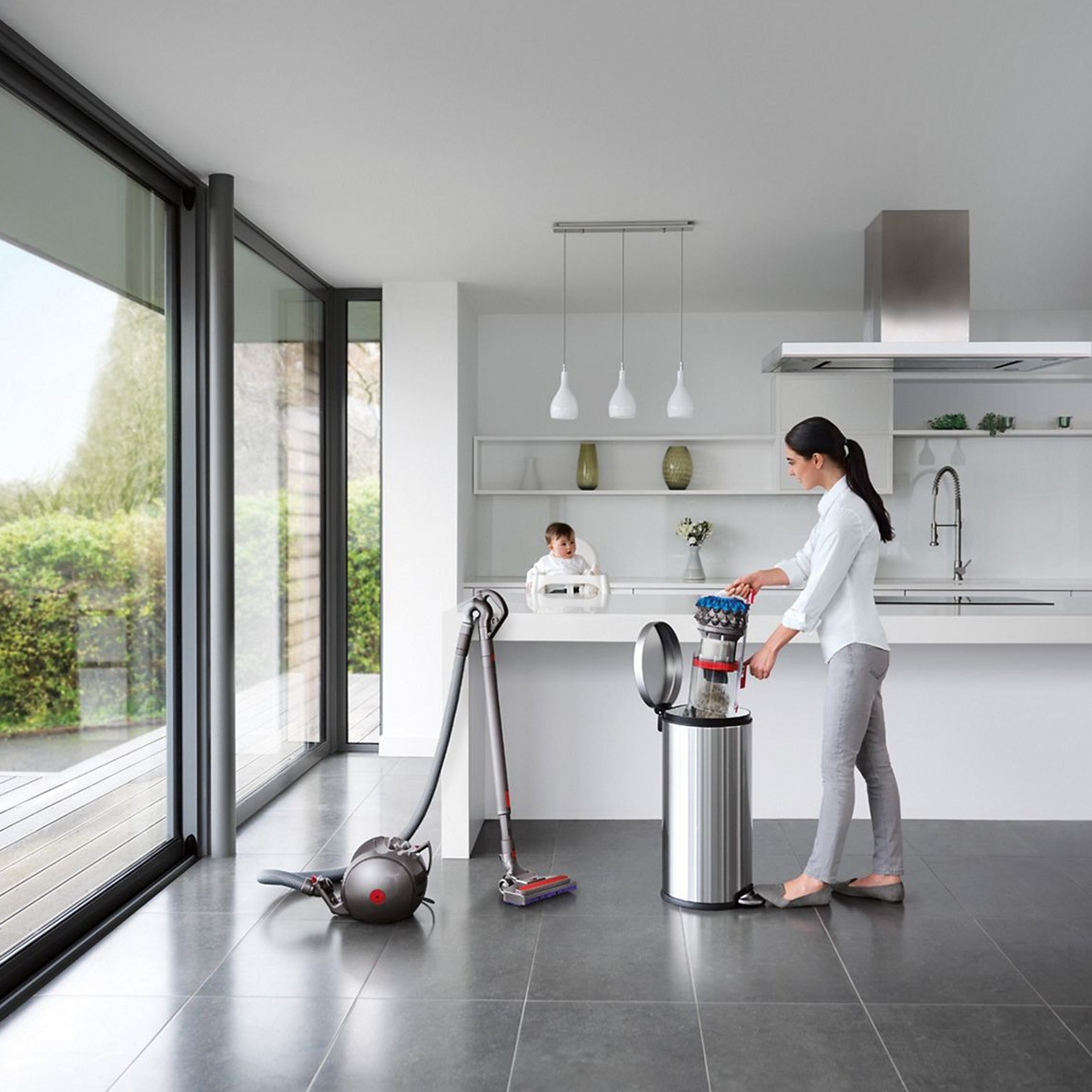Dyson Big Ball Absolute 2 Kablolu Süpürge Saten Mavi (Anlaşmalı Kredi Kartlarına Peşin Fiyatına 6 Ay Taksit)