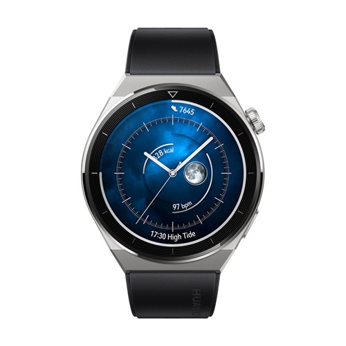 Huawei Watch GT3 Pro 46mm Titanyum Kasa Kauçuk Kayış Akıllı Saat 