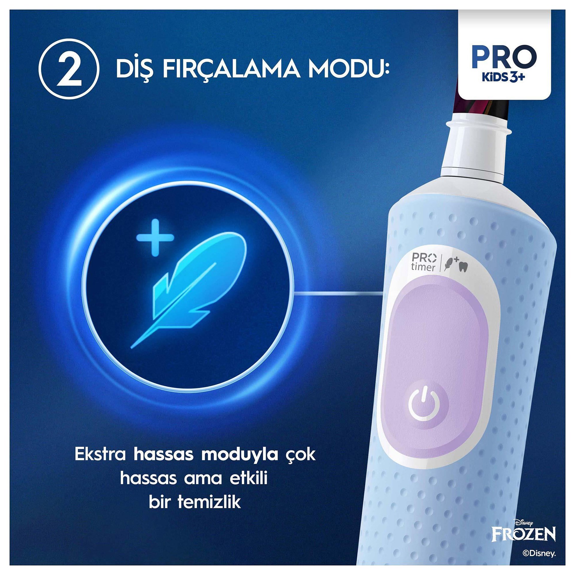 Oral-B D103 Frozen Çocuk Diş Fırçası | Evkur