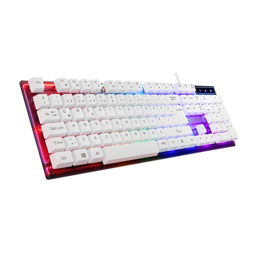 Everest KM-198 Luminax Beyaz Gökkuşağı Aydınlatmalı | Evkur