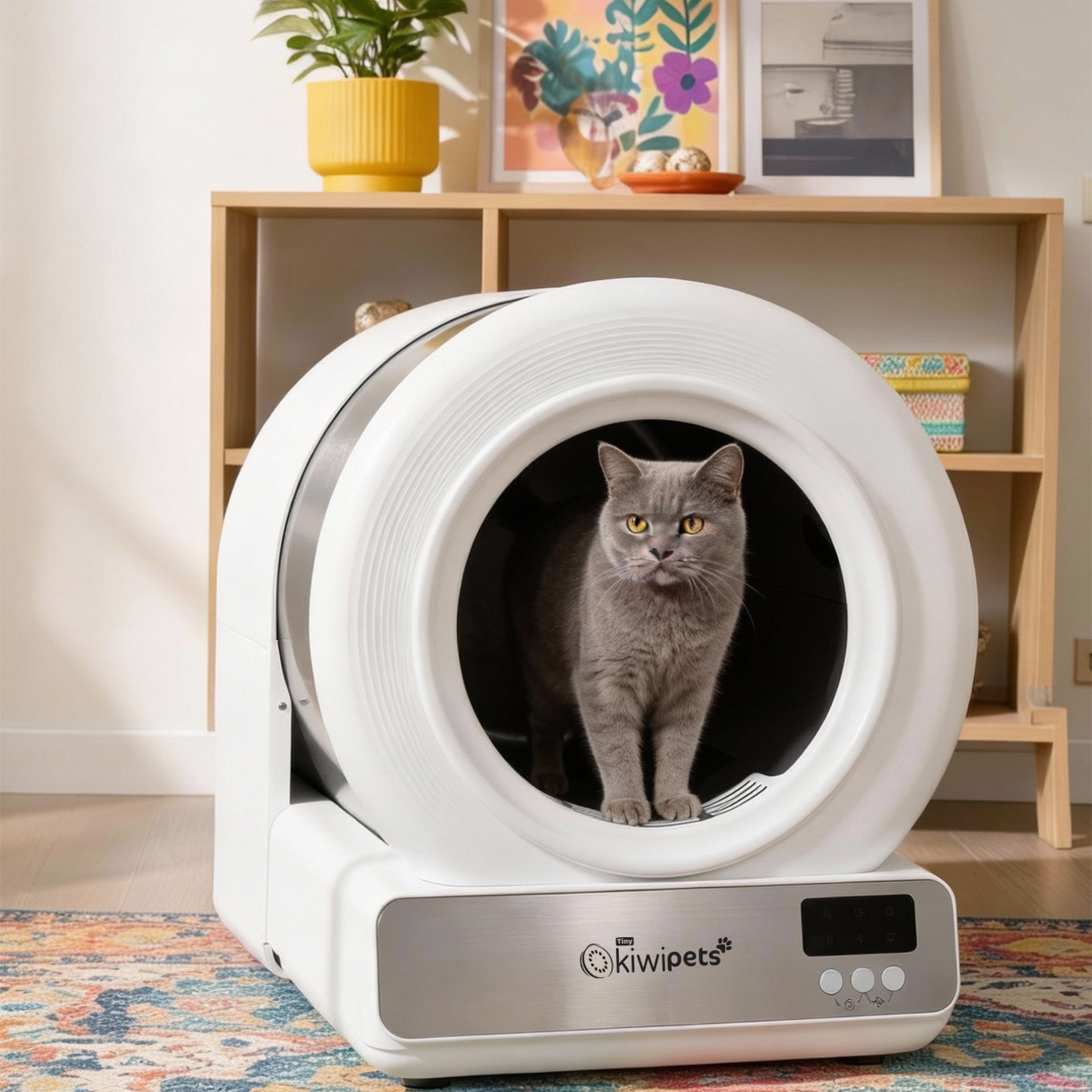 Kiwi KPLB-10771 Otomatik Kendini Temizleyen Kedi Tuvaleti