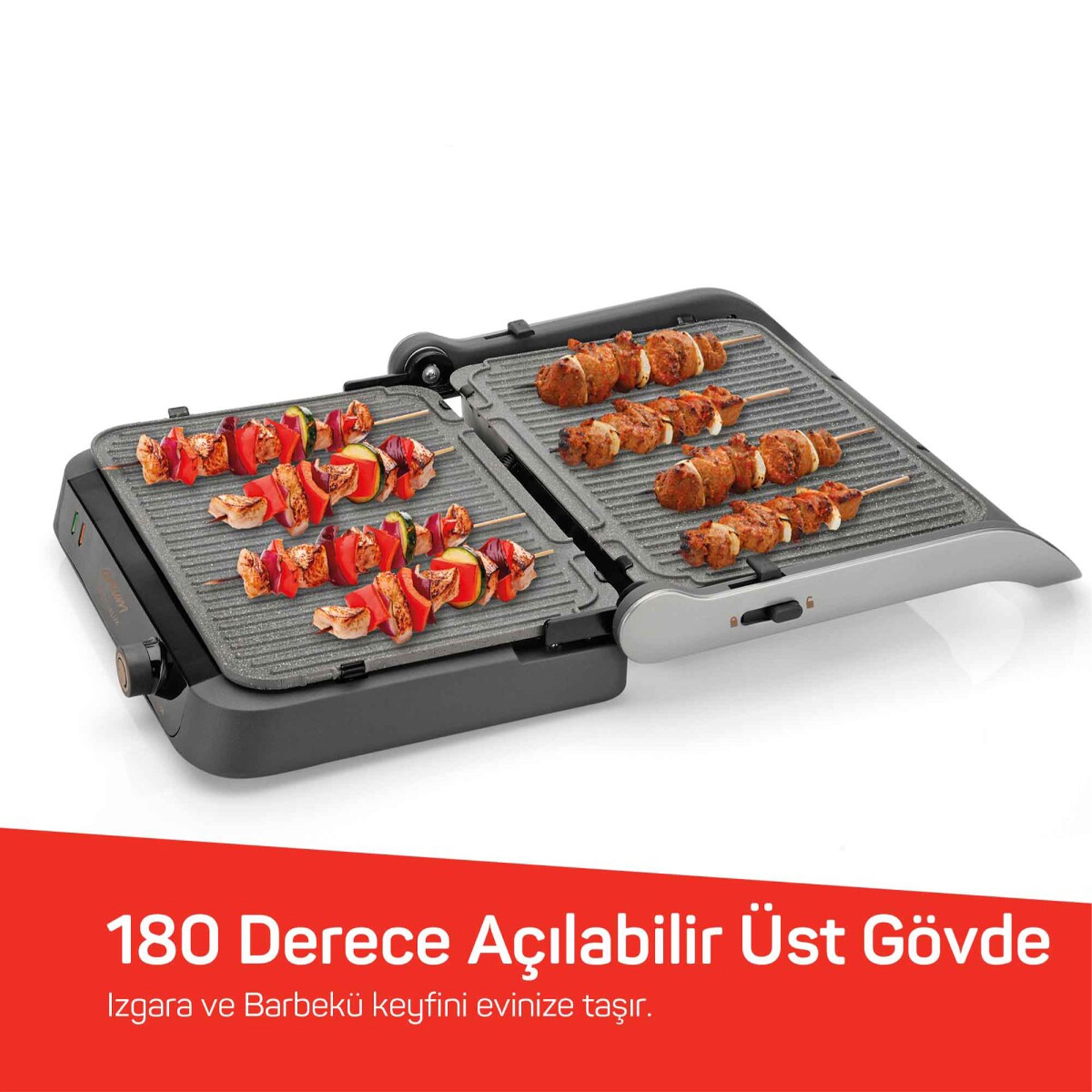 Arzum AR2094 Arzum Tostçu Delux Izgara ve Tost Makinesi Buğday