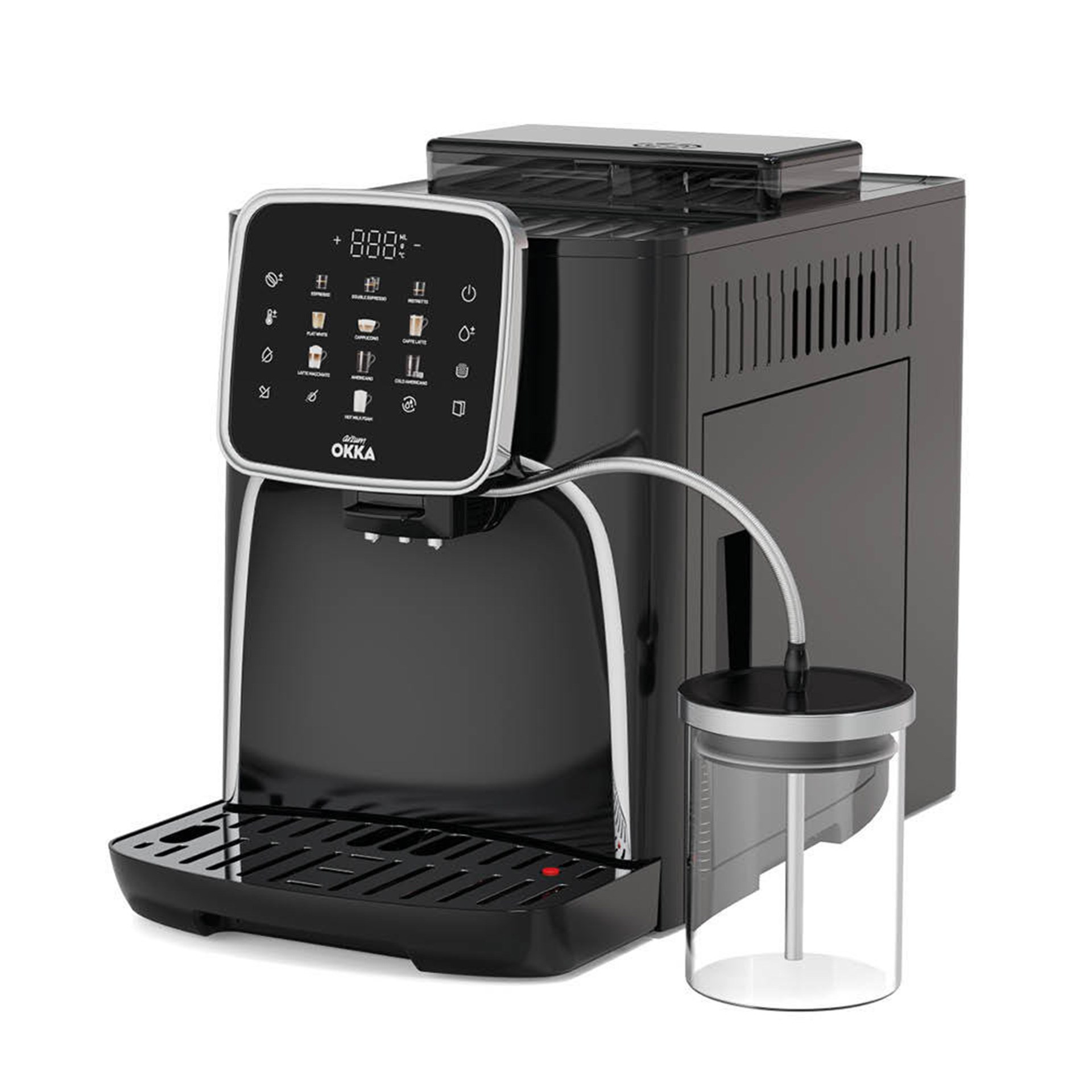 Arzum OK0028 Tam Otomatik Espresso Makinesi Krom