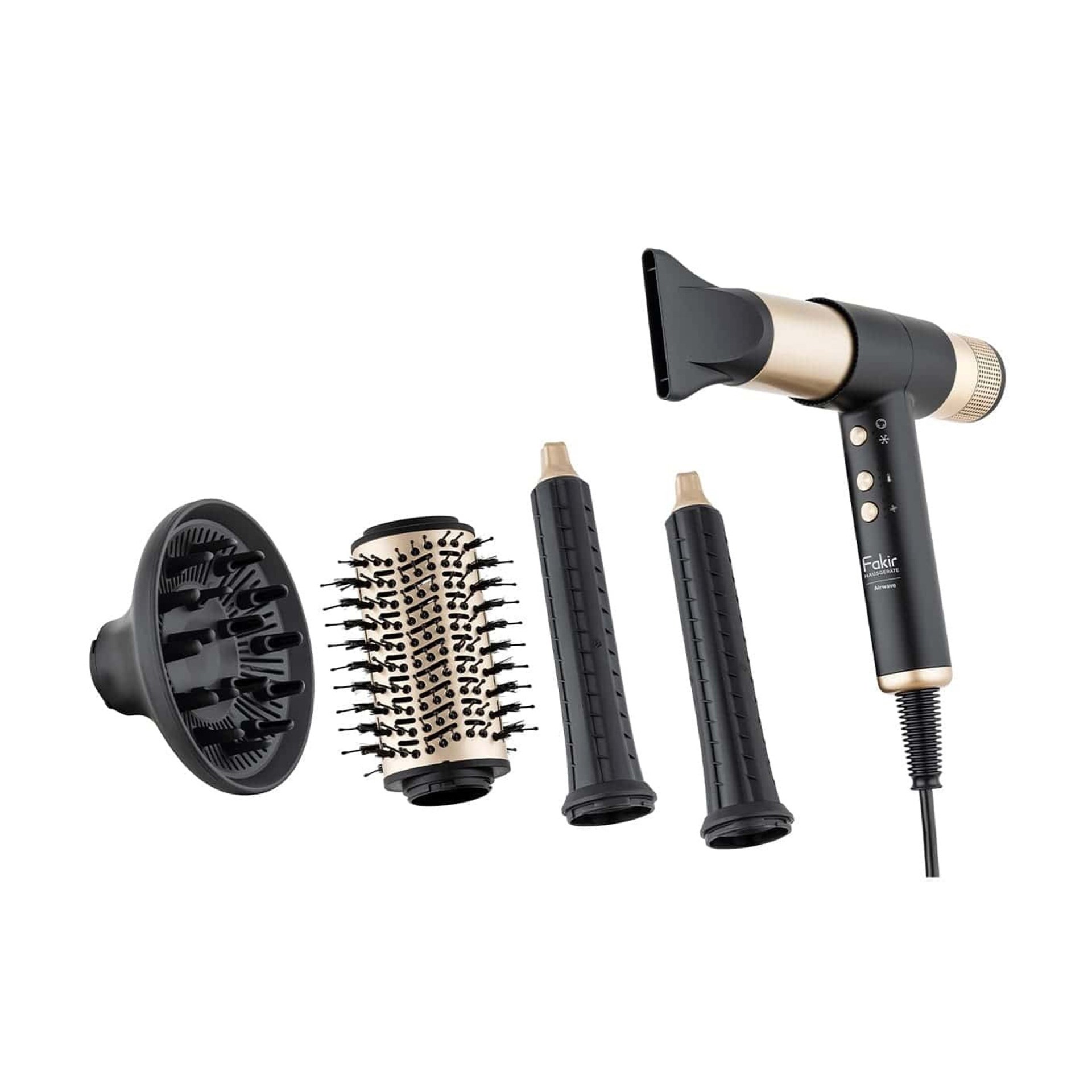 Fakir Airwave Saç Şekillendirici Set Gold