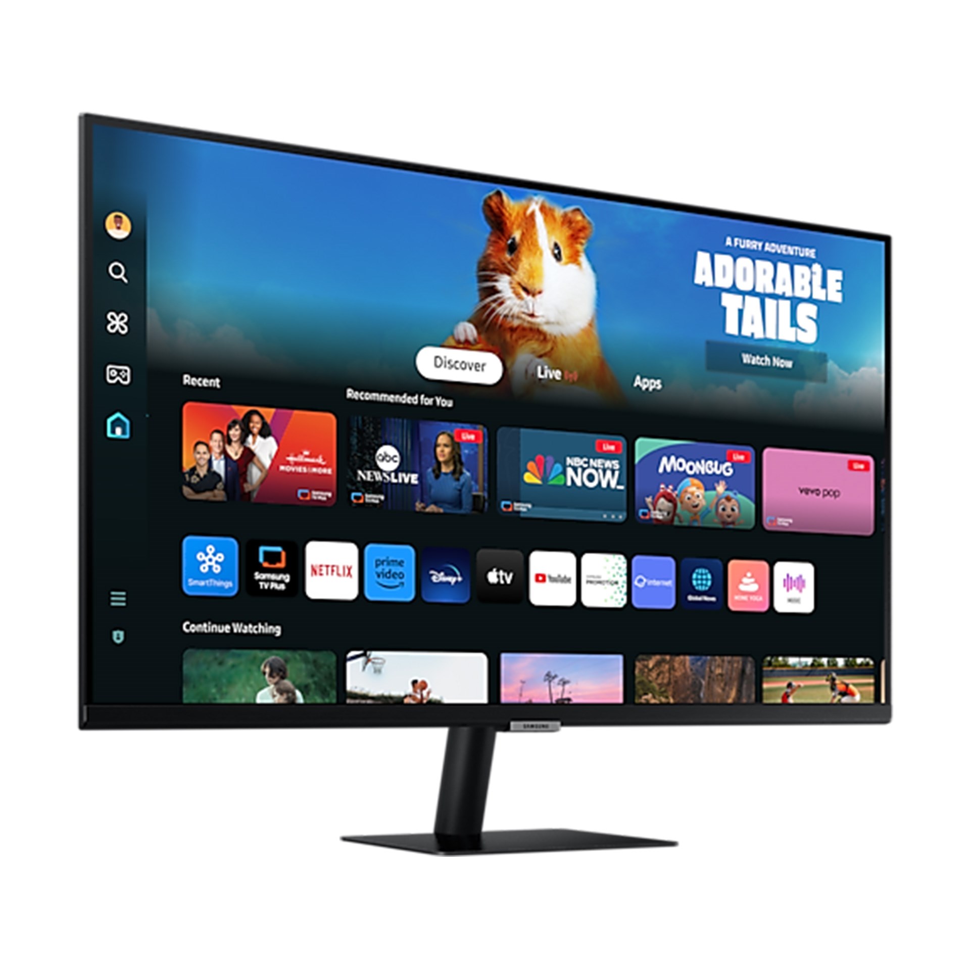 Samsung M5 LS32DM500EUXUF 32" 4 Ms Full HD 60 HZ Smart Monitör