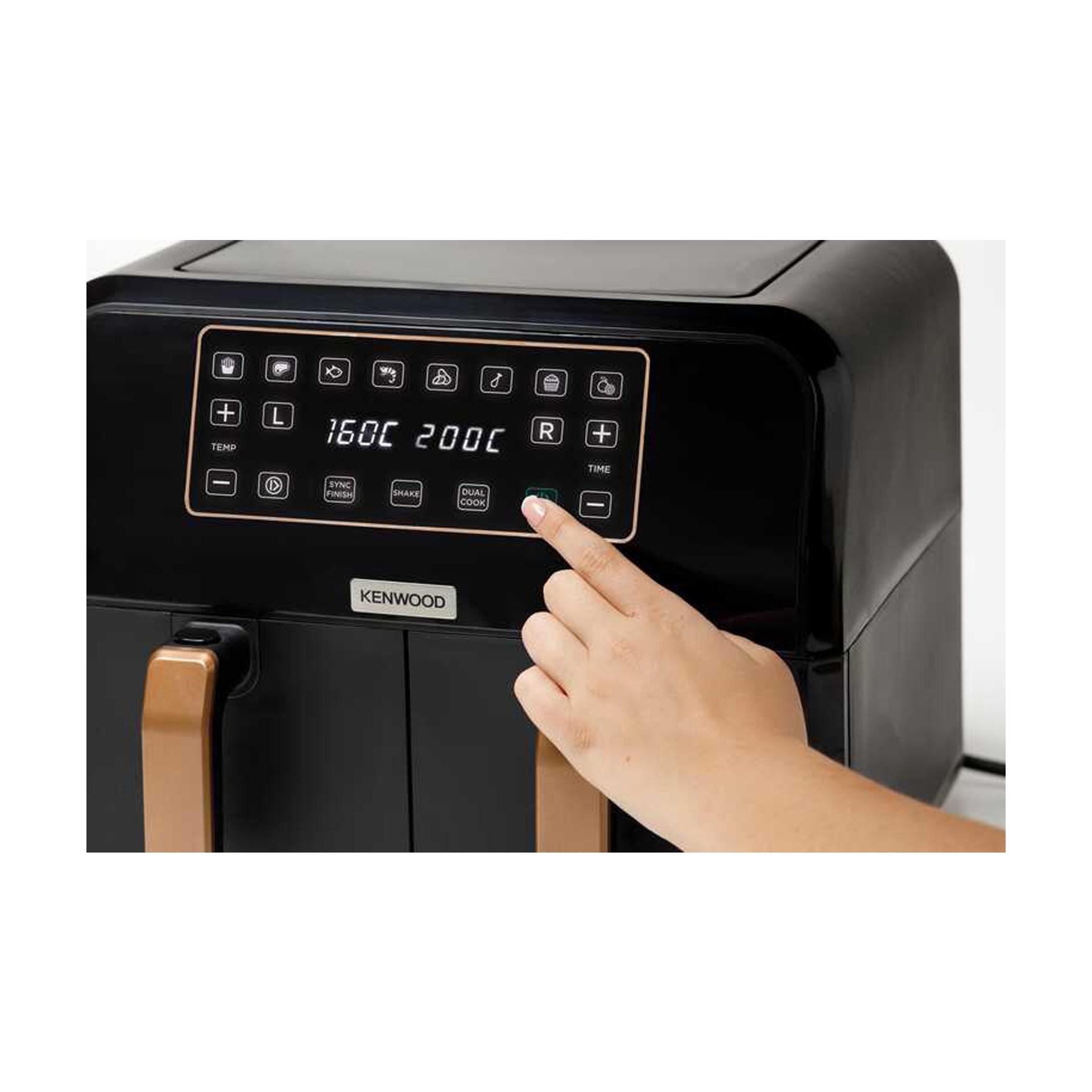 Kenwood Dual Bk Cooper Çift Hazneli Airfryer