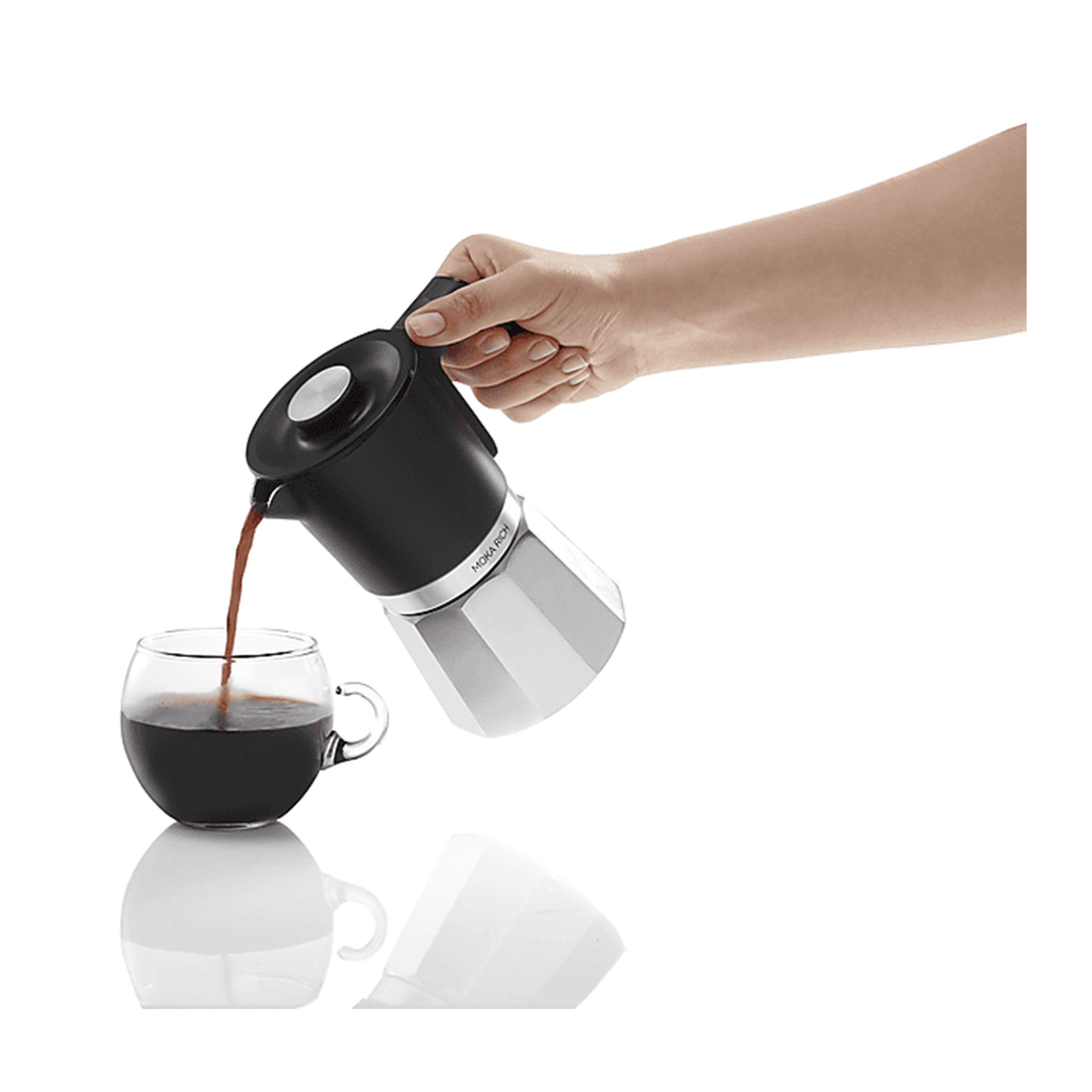 Arzum Okka Rich Moka Pot Krom | Evkur