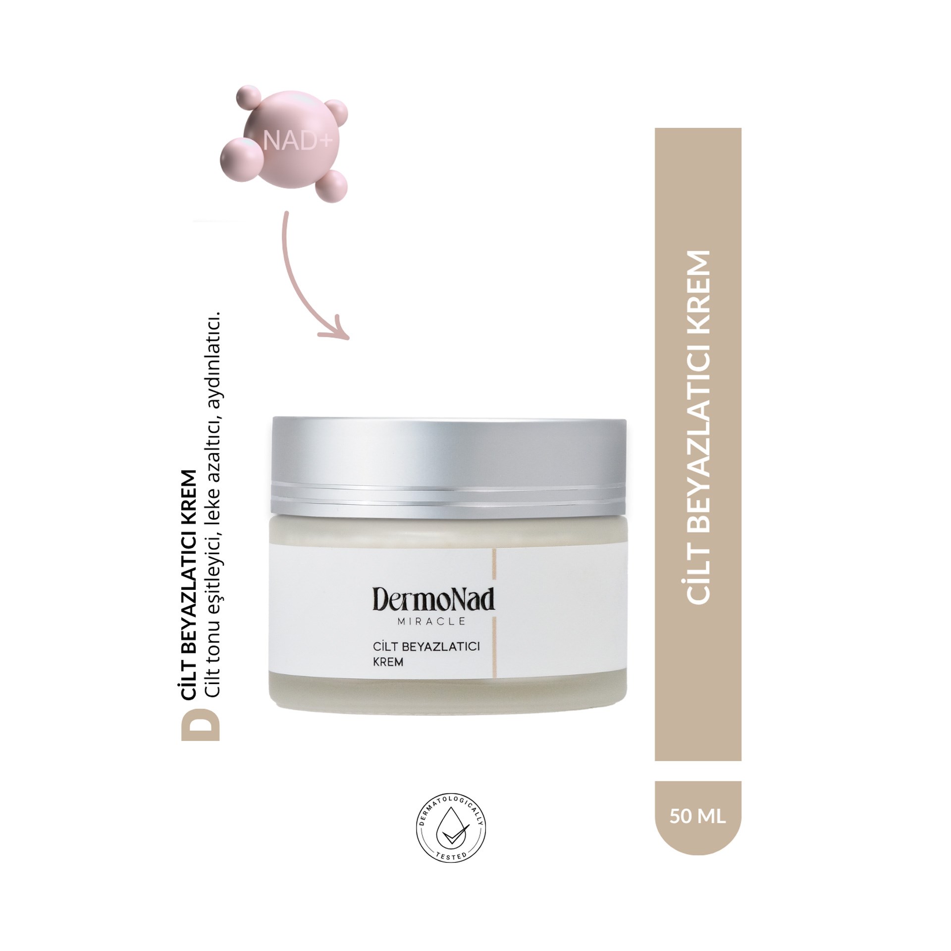 Dermonad Cilt Beyazlatıcı Krem 50 ml