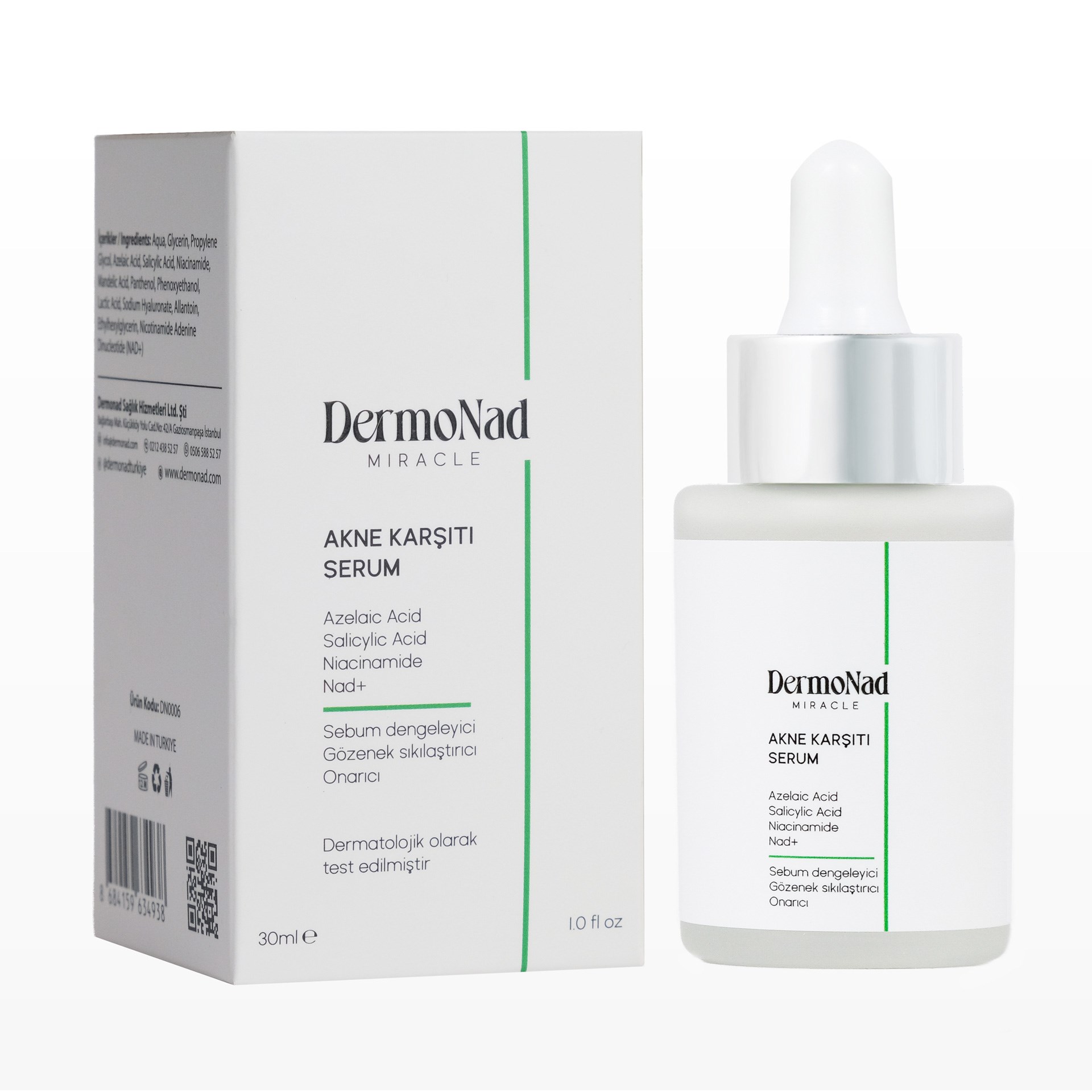 Dermonad Akne Karşıtı Serum 30 ml