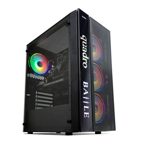 Quadro Battle Intel I5 14400F 32GB RAM 1TB M2SSD | Evkur