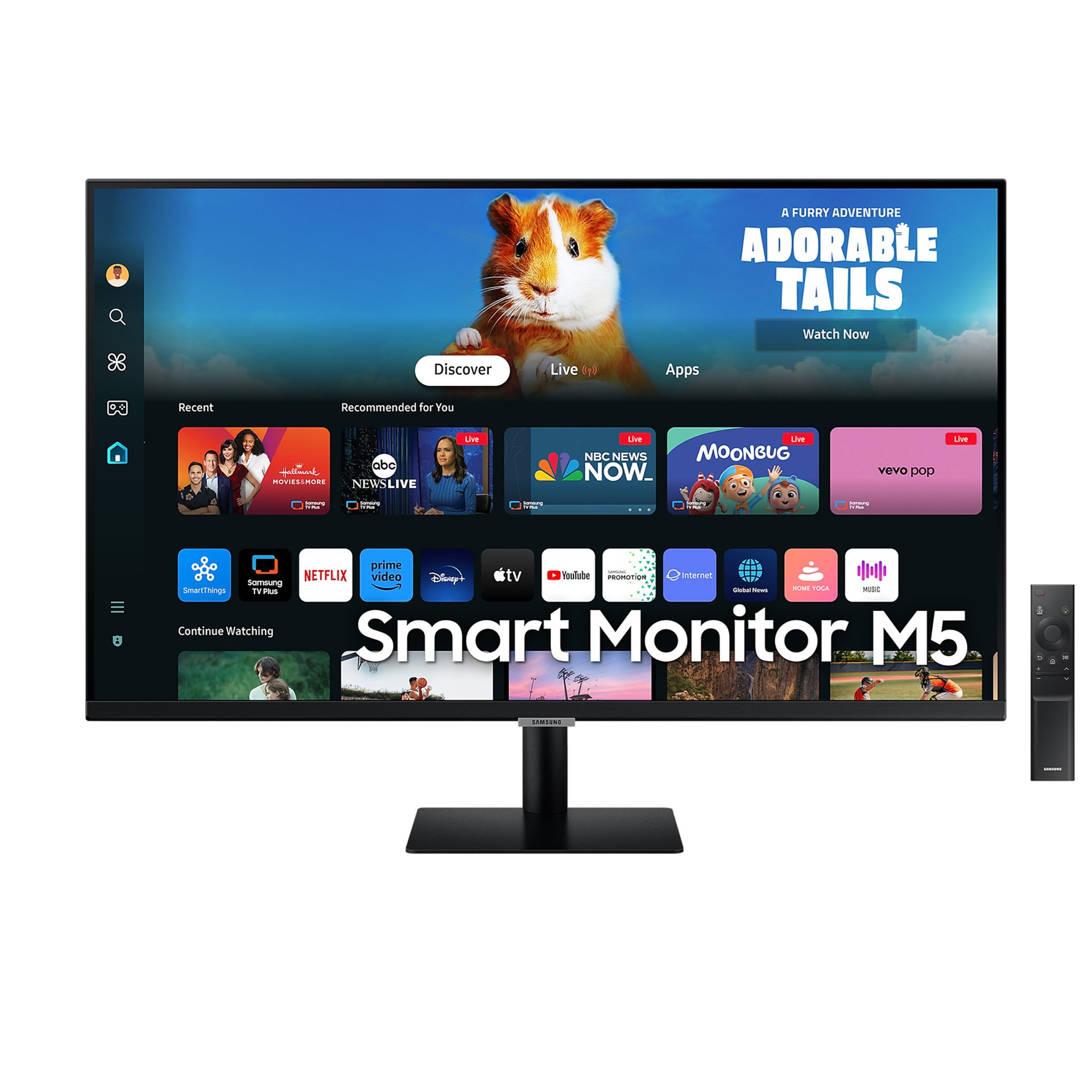 Samsung M5 LS32DM500EUXUF 32" 4 Ms Full HD 60 HZ Smart Monitör