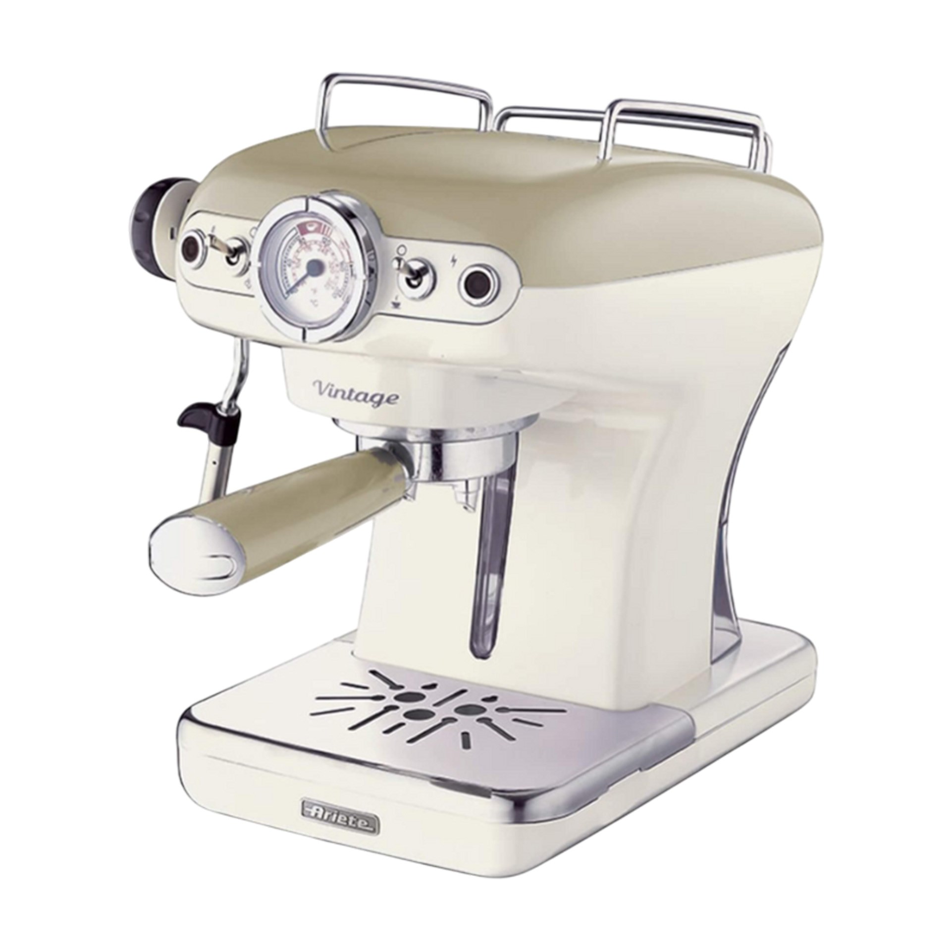Ariete 1389/13 Vintage Espresso Kahve Makinesi Bej