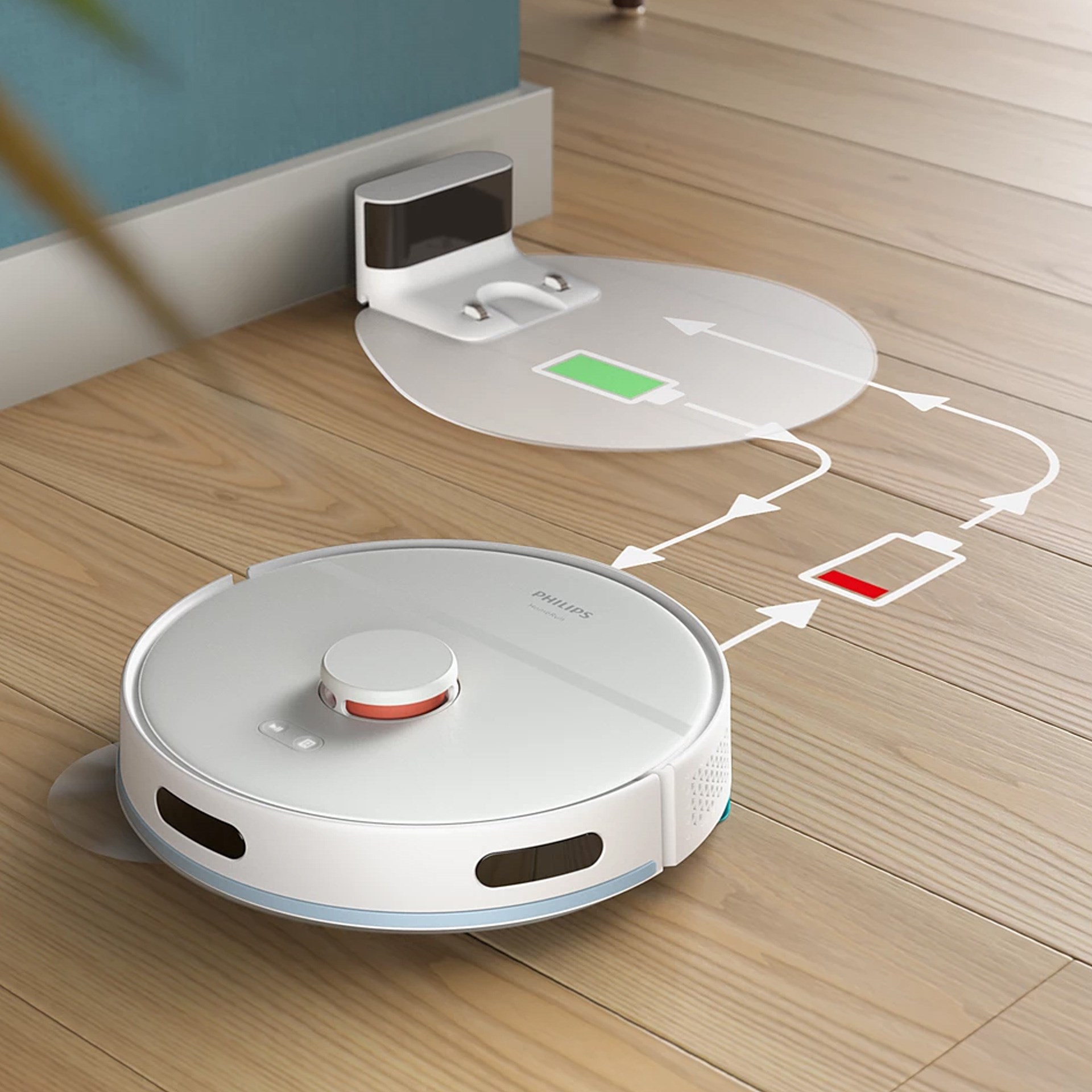 Philips XU2000/27 Akıllı Robot Süpürge