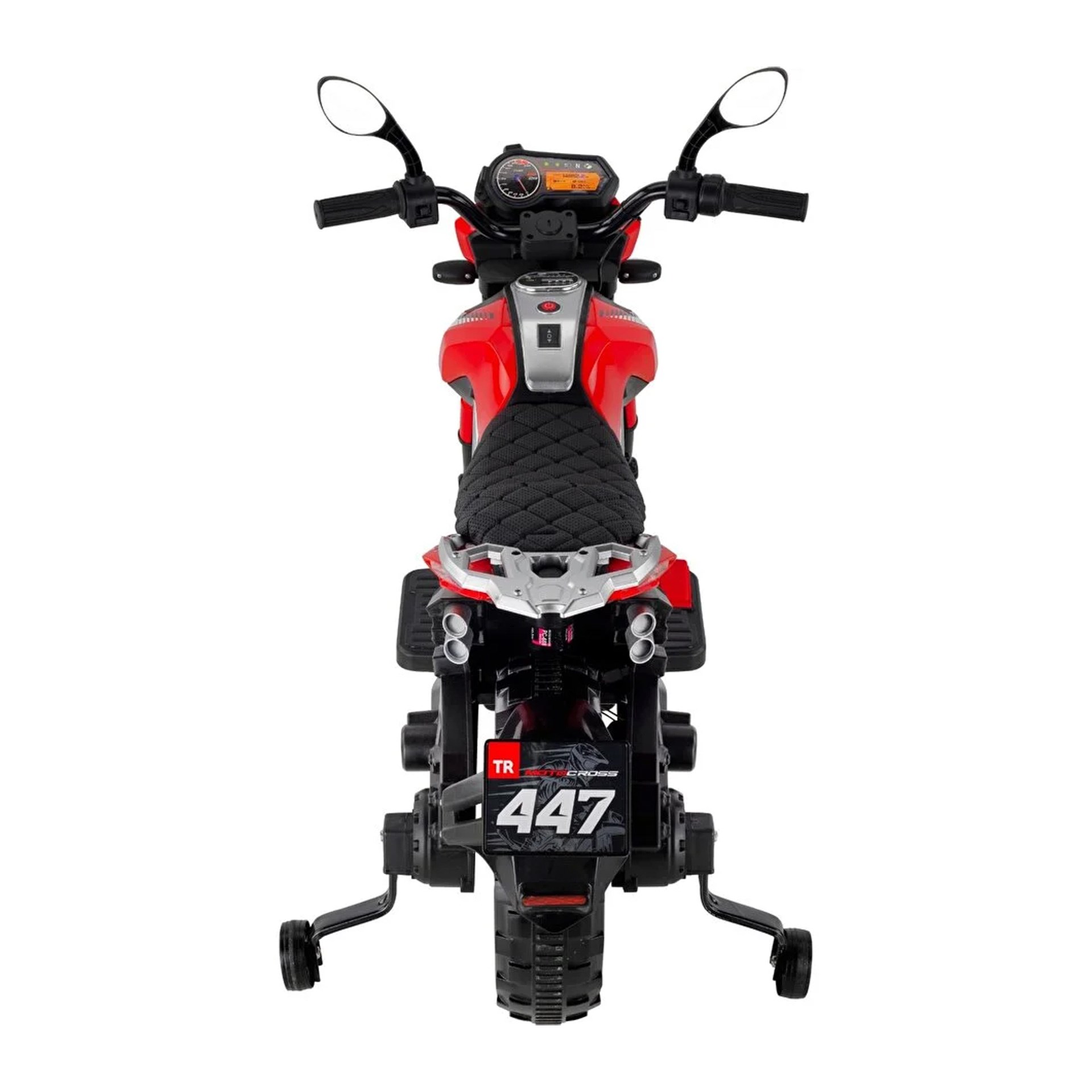 Babyhope 447 Motocross Akülü Motosiklet Kırmızı