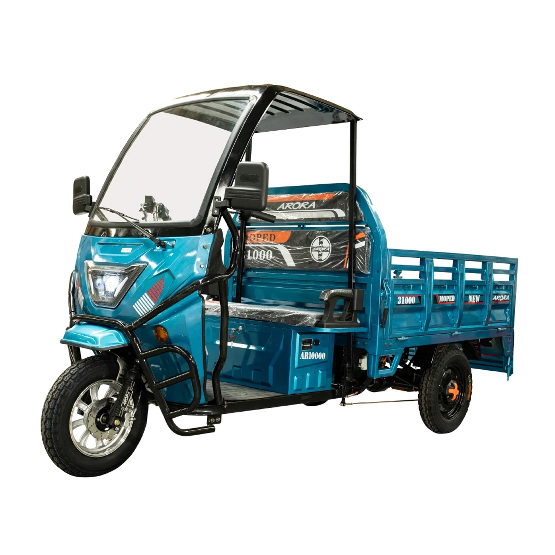 Arora Kasalı & Kabinli 72V 45Ah Elektrikli Moped (Ötv Dahil)