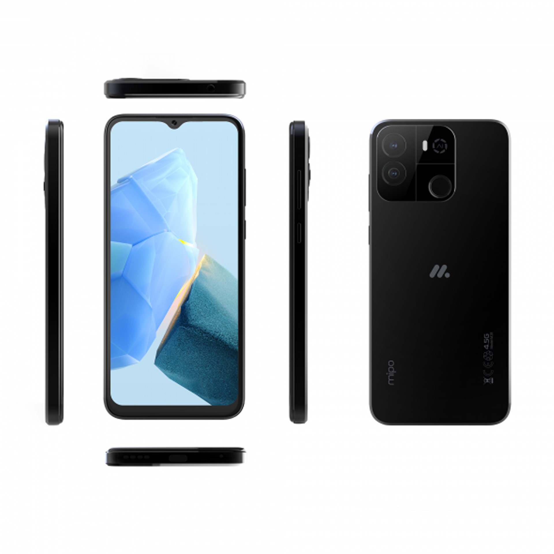 Mipo M28 4/128GB Akıllı Telefon Siyah