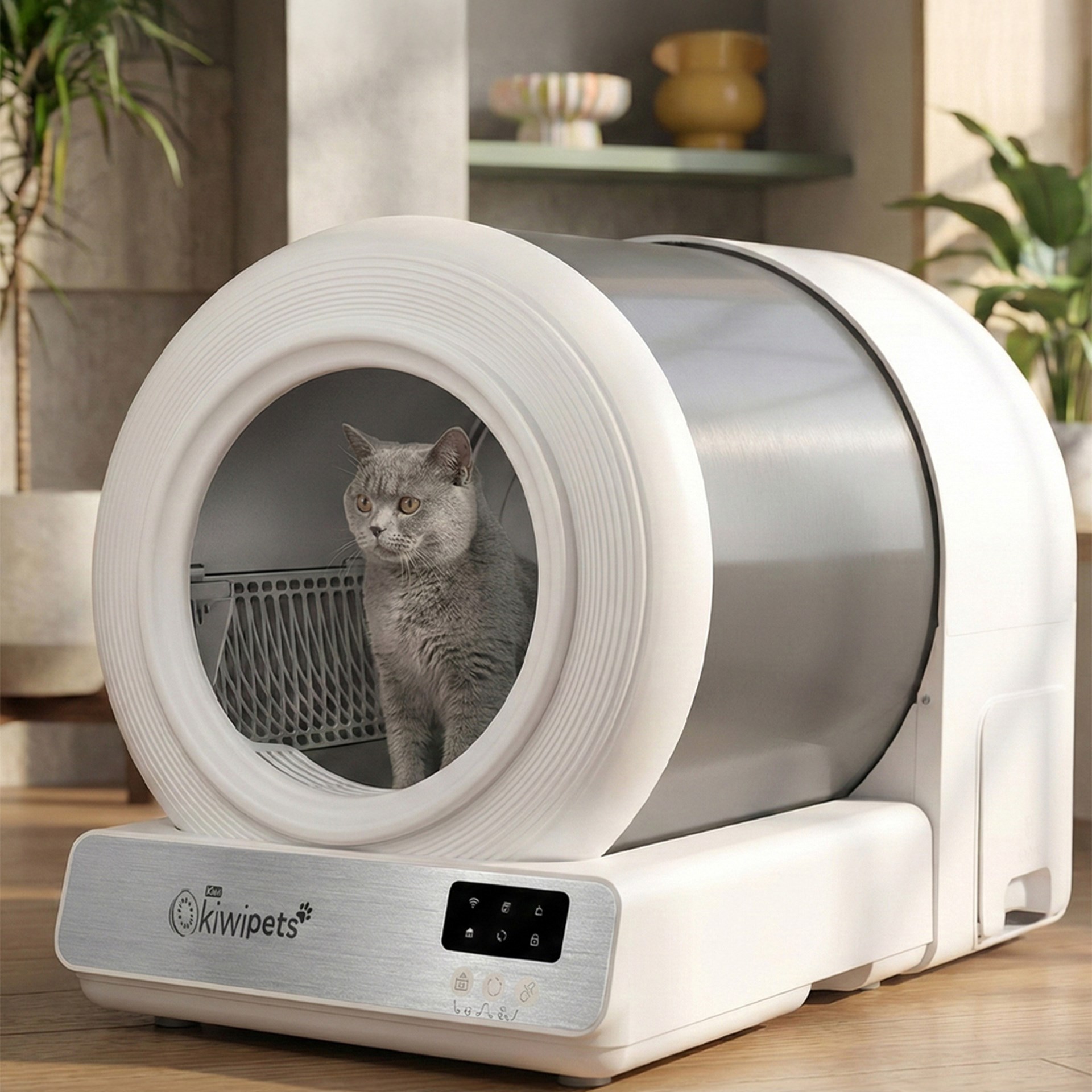 Kiwi KPLB-10771 Otomatik Kendini Temizleyen Kedi Tuvaleti