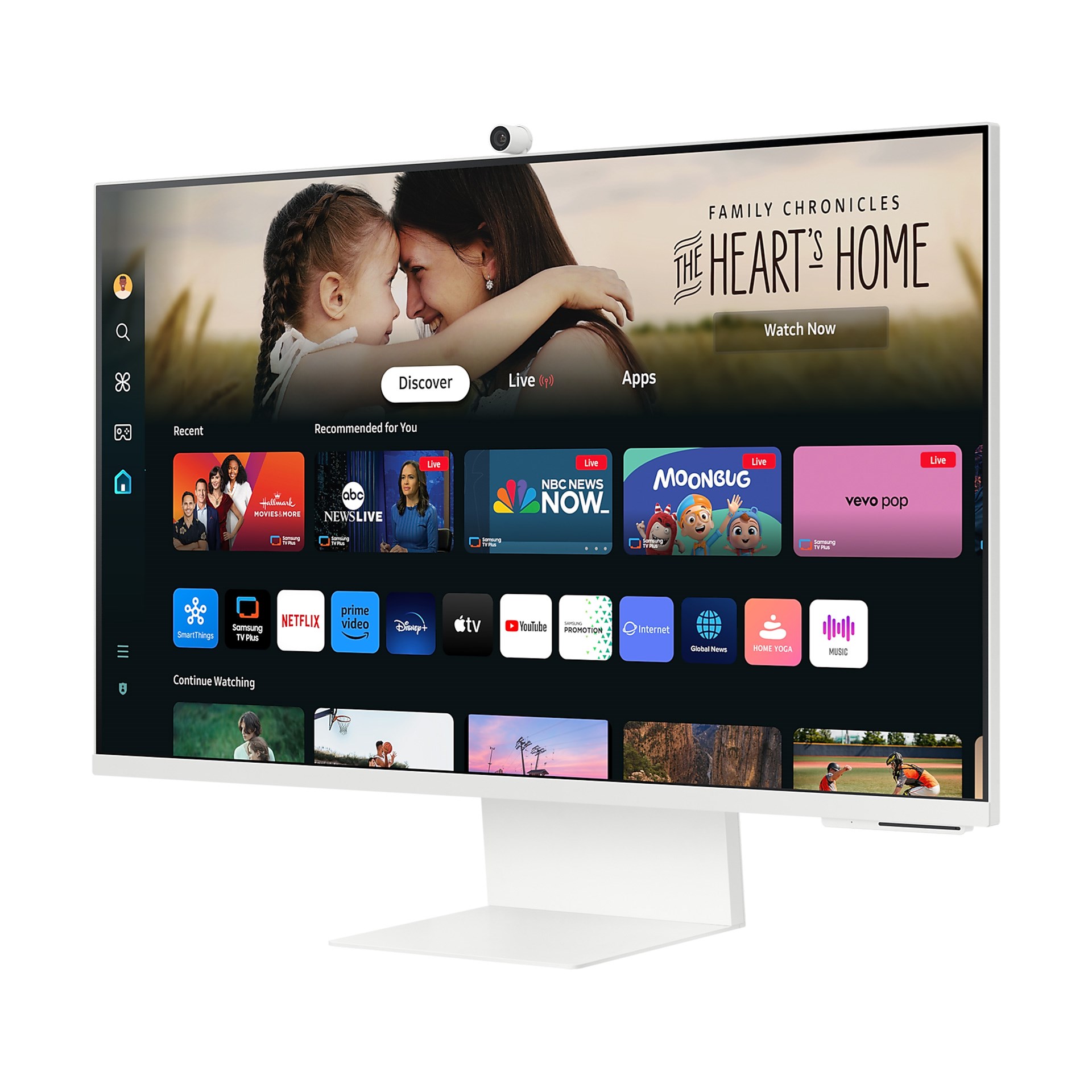 Samsung M8 LS32DM801UUXUF 32" 4 MS 4K Pivot 60 HZ Monitör