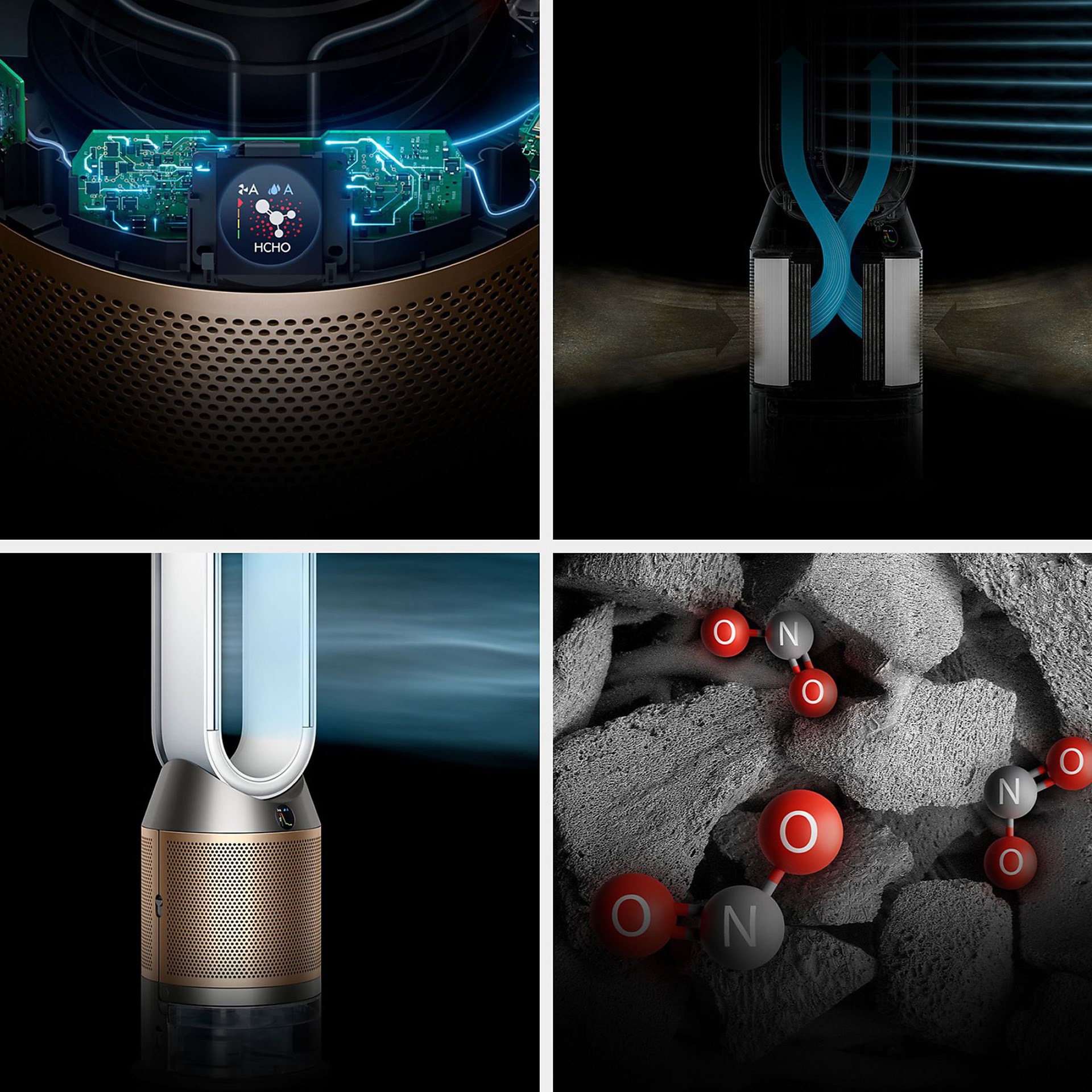 Dyson Purifier Humidify+Cool PH2 De-Nox Nemlendirme Özellikli Hava Temizleme Cihazı (Anlaşmalı Kredi Kartlarına Peşin Fiyatına 6 Ay Taksit)