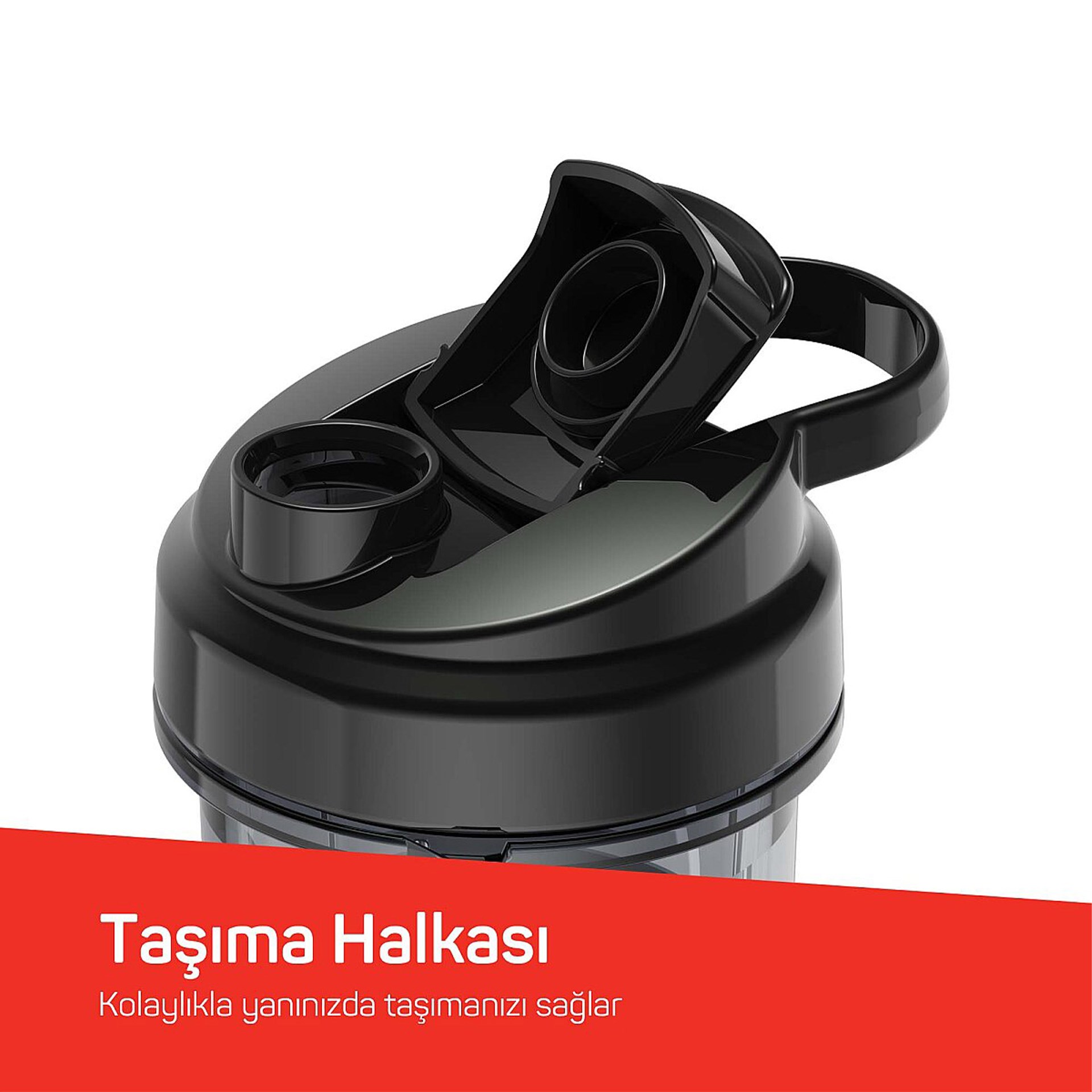 Arzum AR1192-SIYAH ShakeN Take Duo Kişisel Blender Siyah