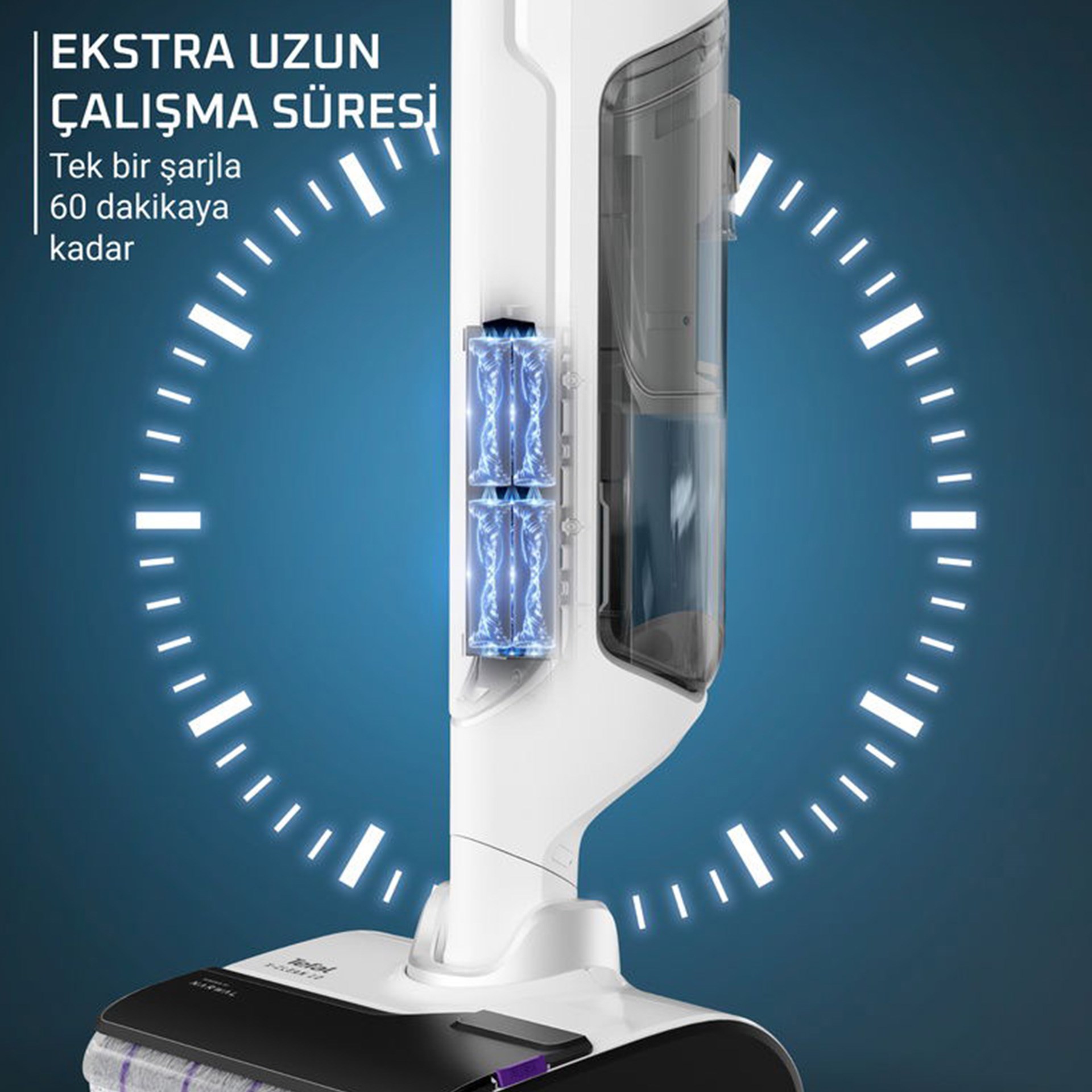 Tefal X-Clean 10 Islak-Kuru Kablosuz Dikey Süpürge