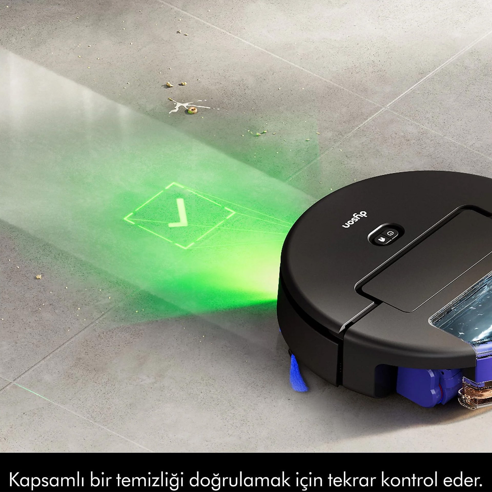 Dyson Spot+Scrub™ Ai Islak ve Kuru Temizleme Özellikli Robot Süpürge (Anlaşmalı Kredi Kartlarına Peşin Fiyatına 6 Ay Taksit)